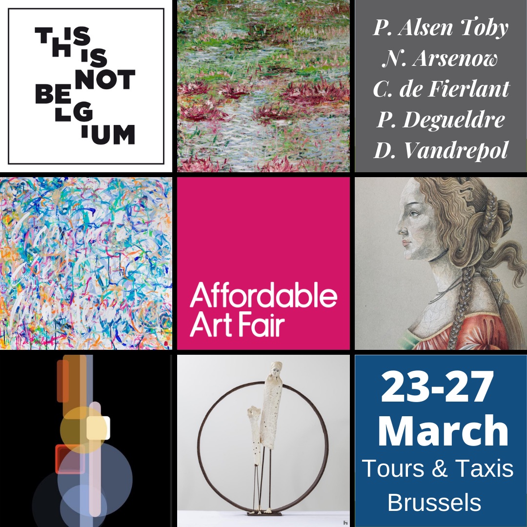 this is not belgium affordable art fair mars 2022