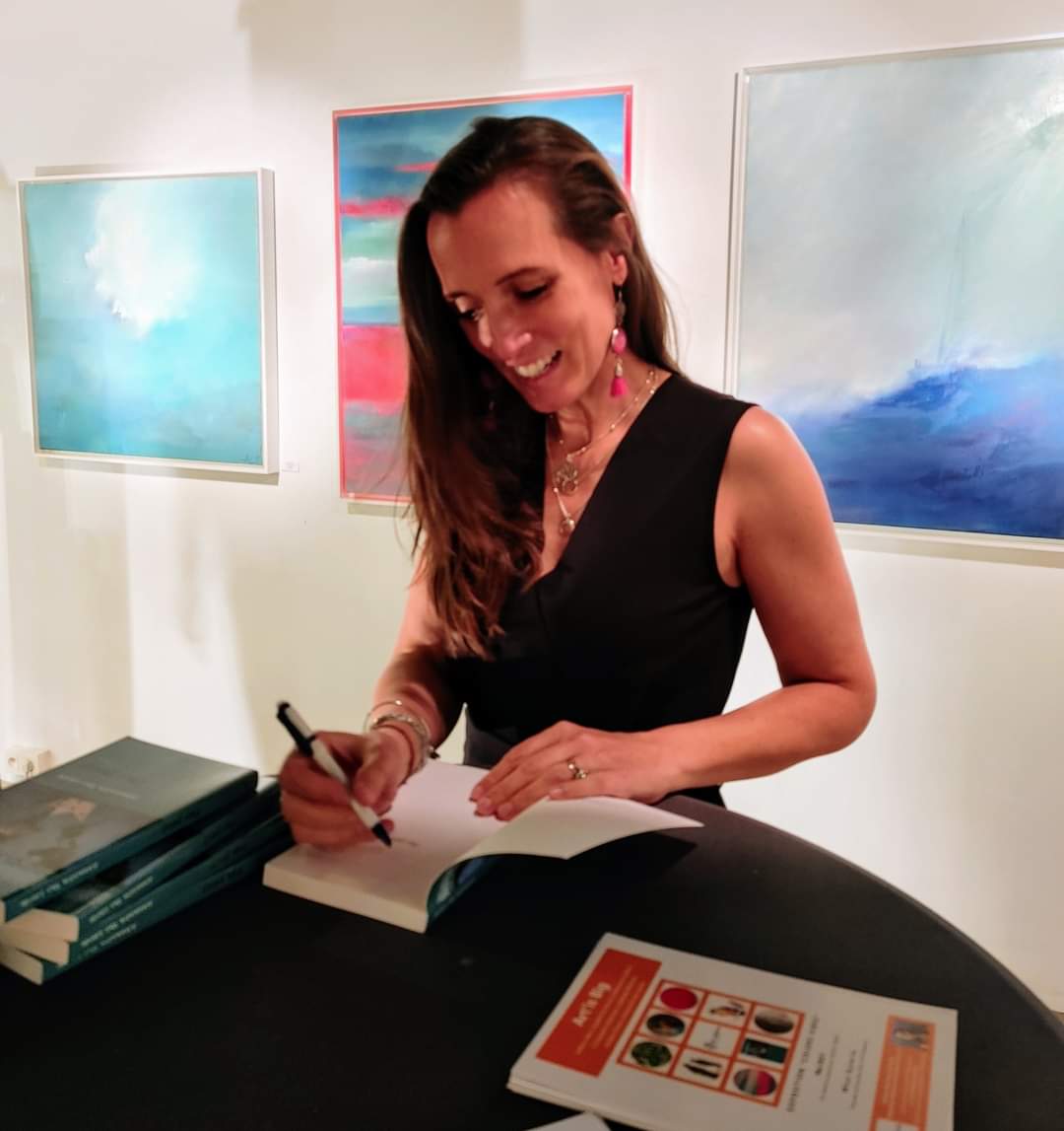 Alexandra Van Lierde artiste belge dédicace livre
