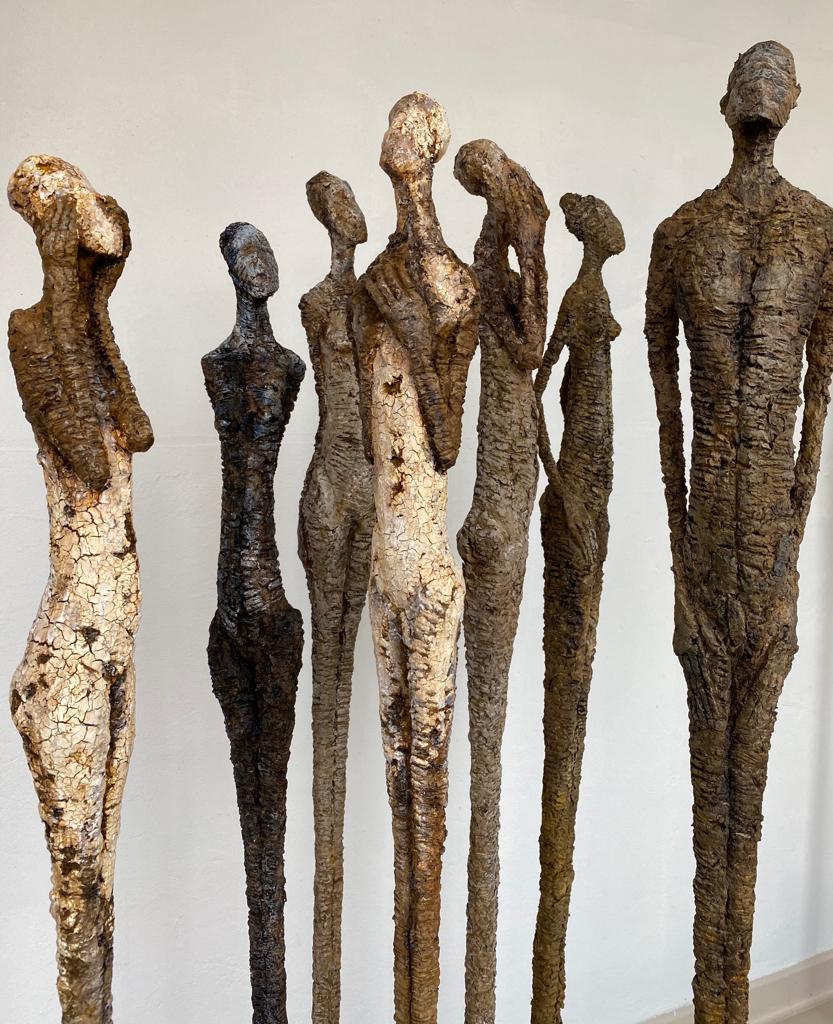 sculptures of Jenny Verplanke belgian artist 