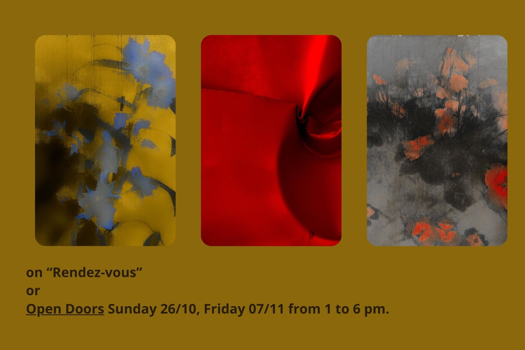 Stéphanie Moris a la maison galerie de lasne