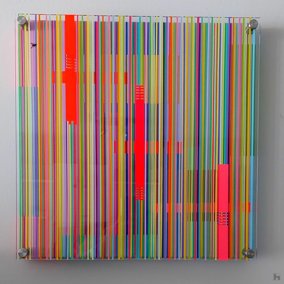 Olivier amener painter hundreds of lines