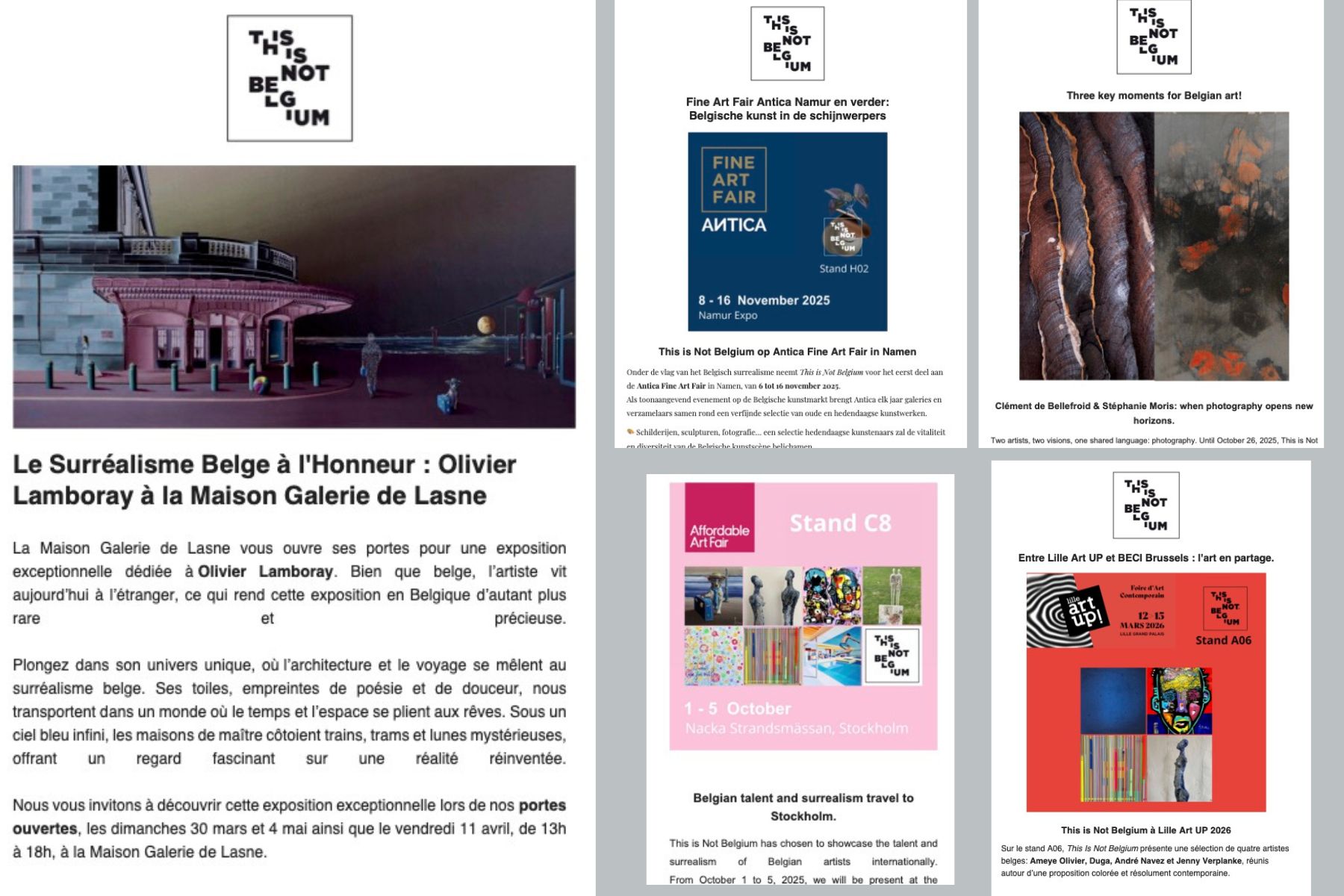 a monthly newsletter