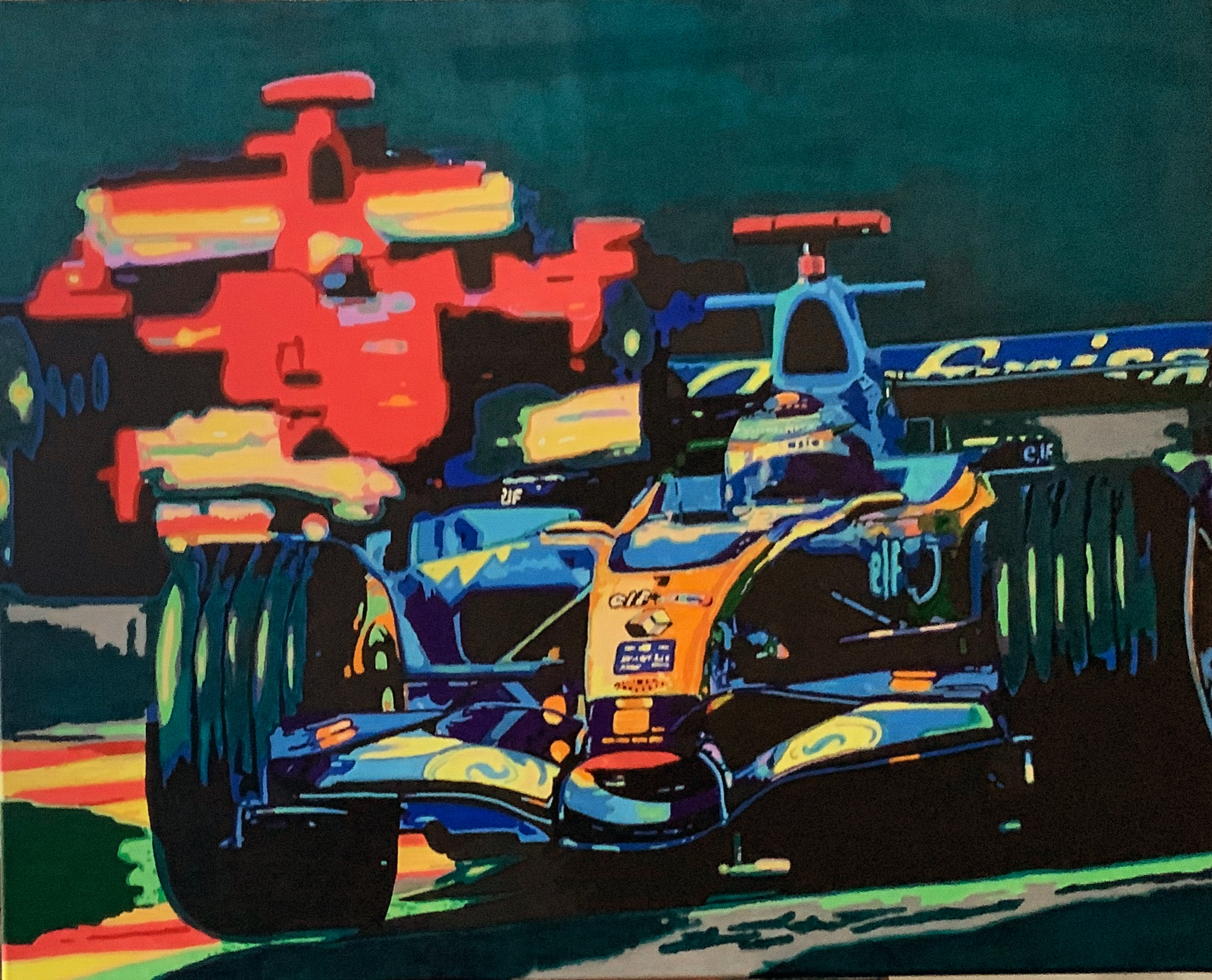 Formule 1 racewagen
