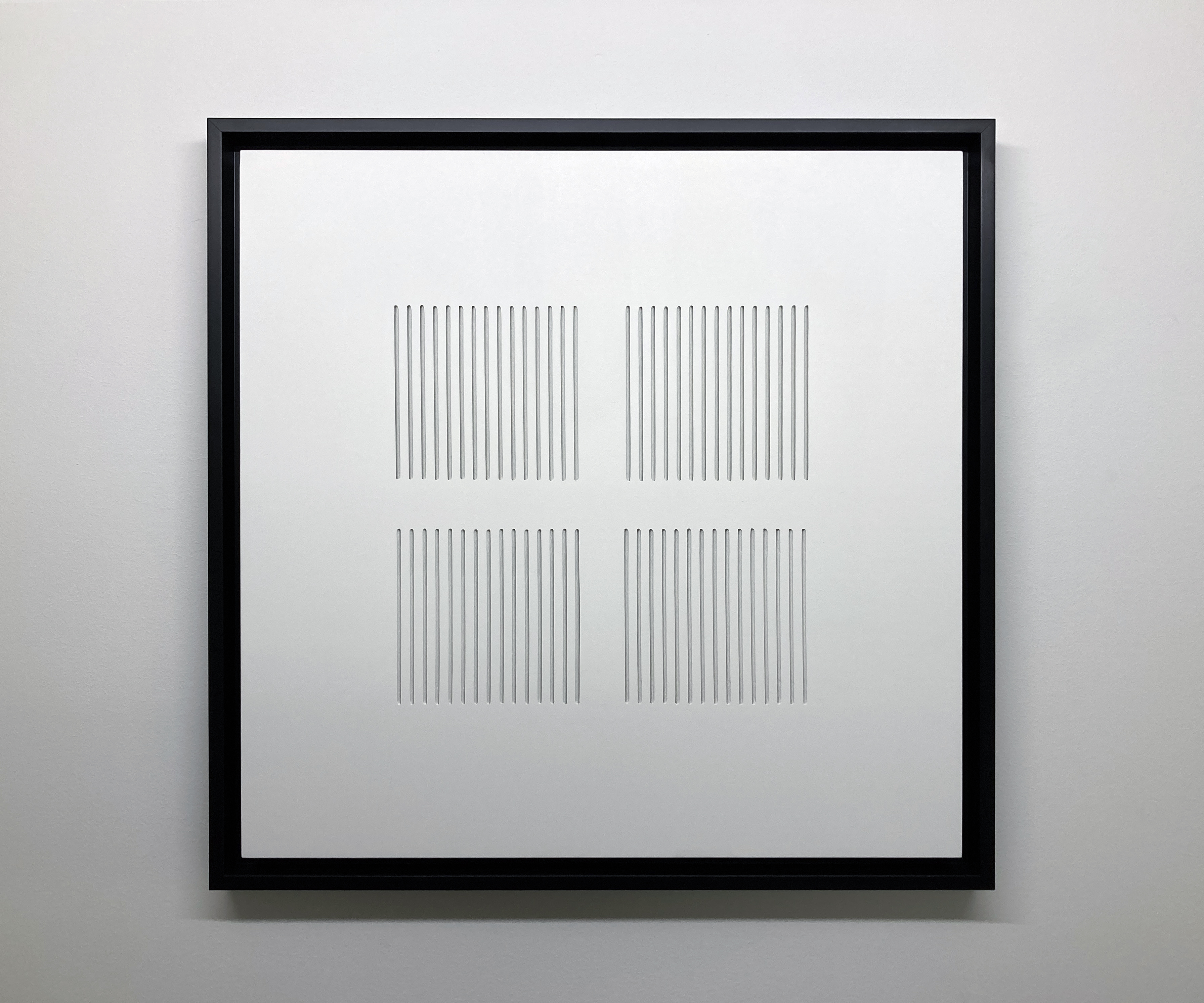  4 carrés en 2 diagonales (face)