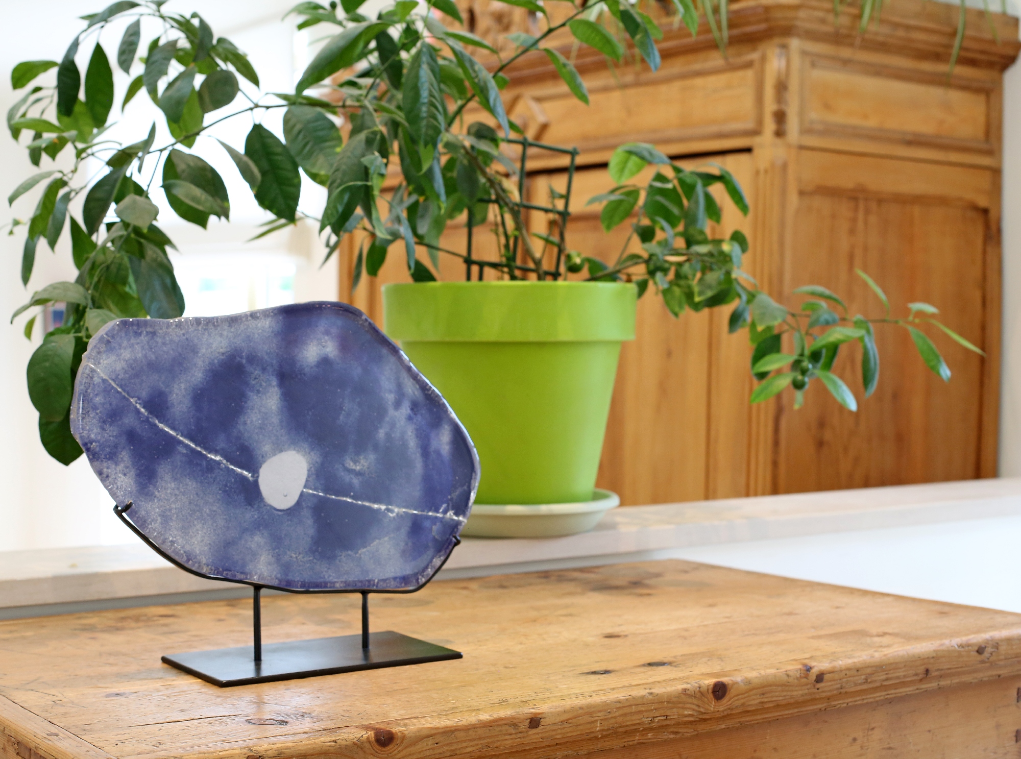 3 Months, glass sculpture
