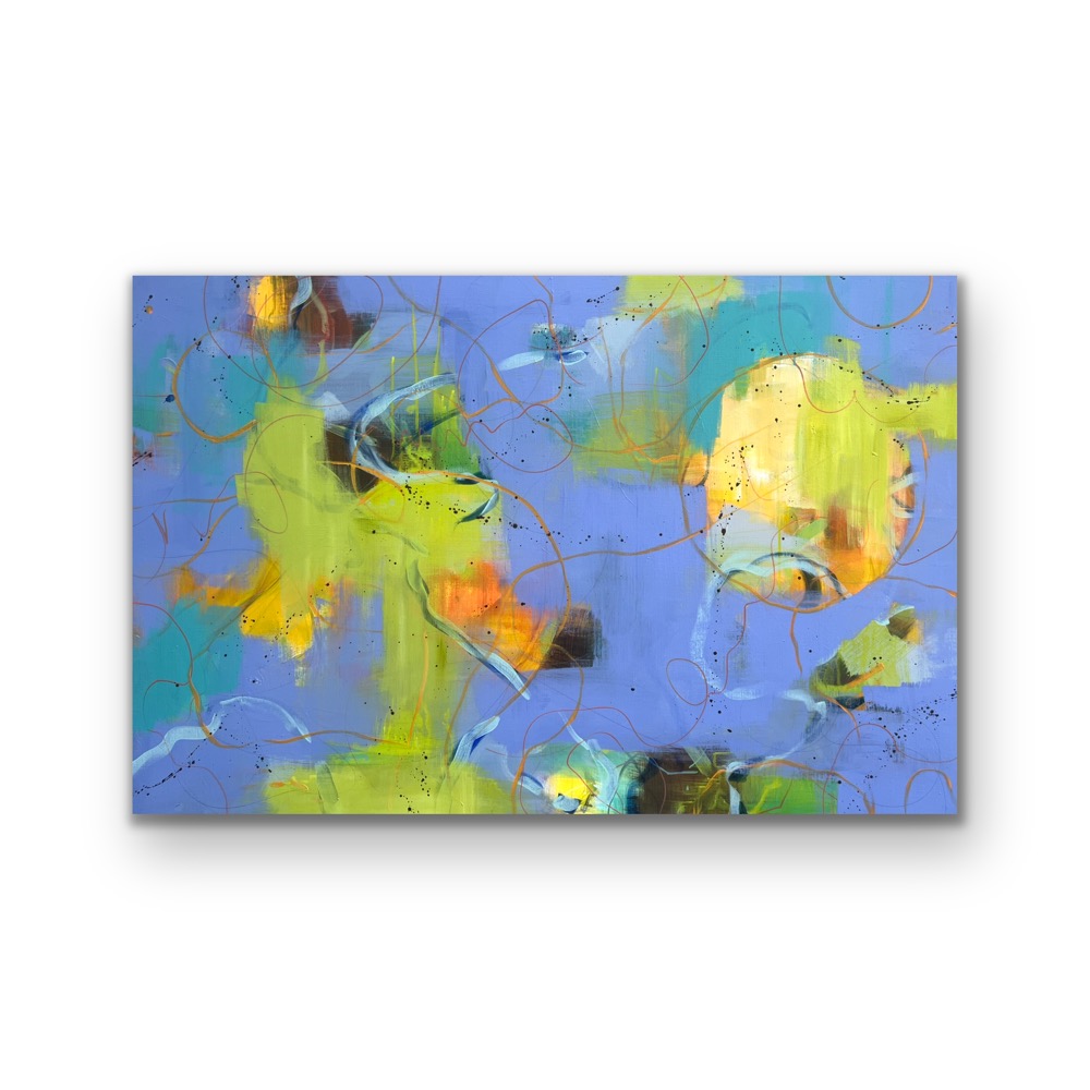 Abstract in Blue