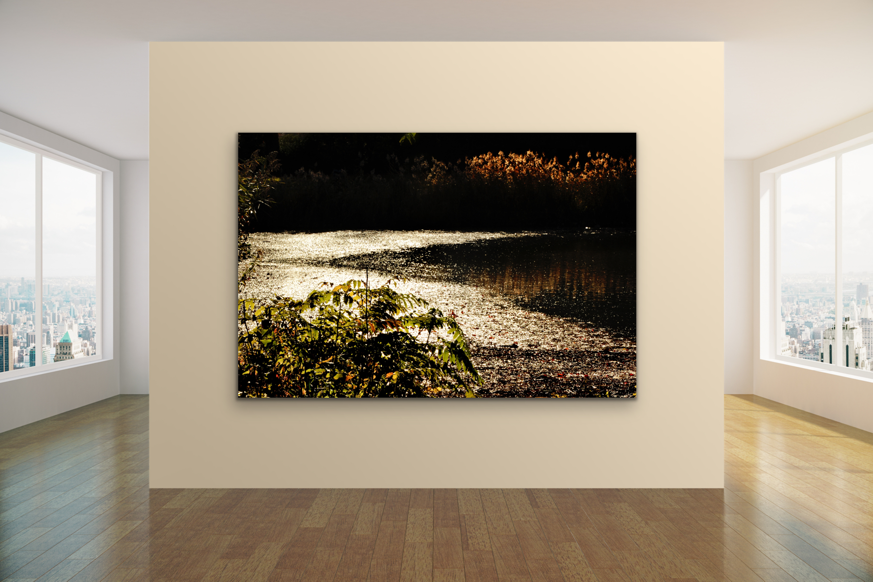 "Pad van het Licht", landschap