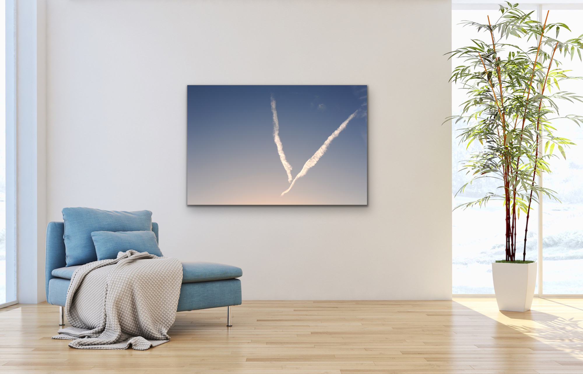 "Élan de Vie", landschap