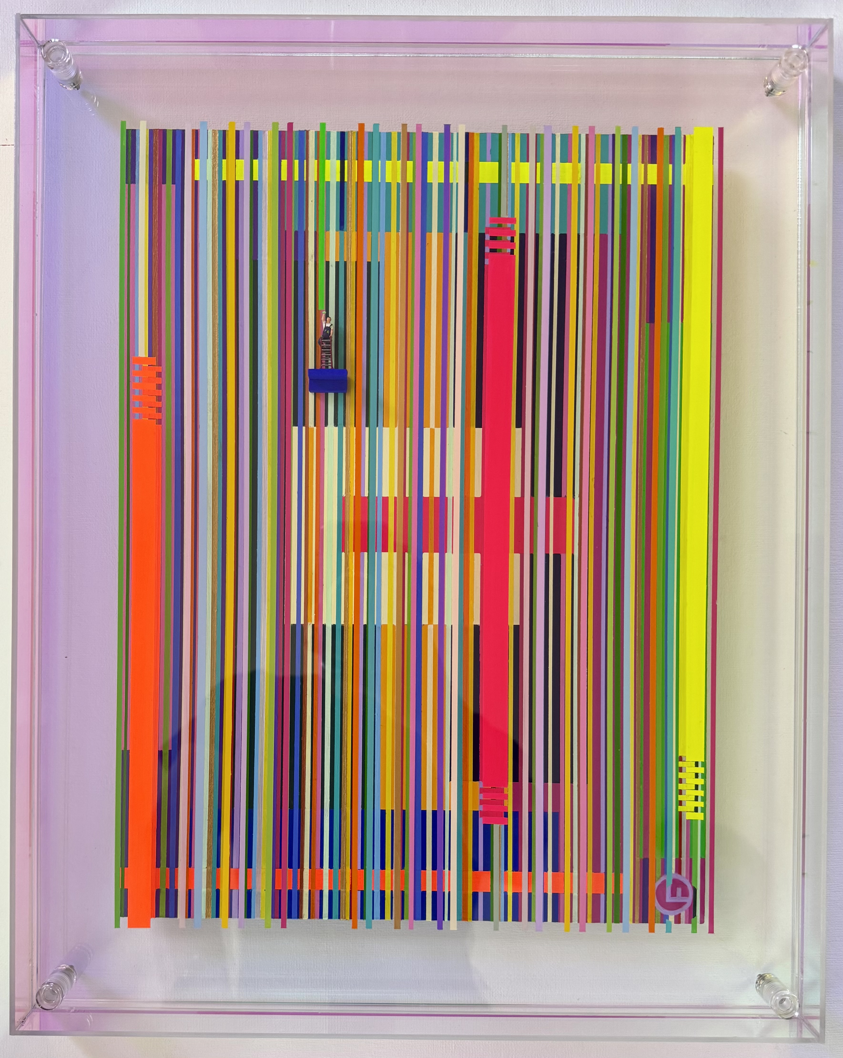 The Painter 40 x 50 cm multicolour