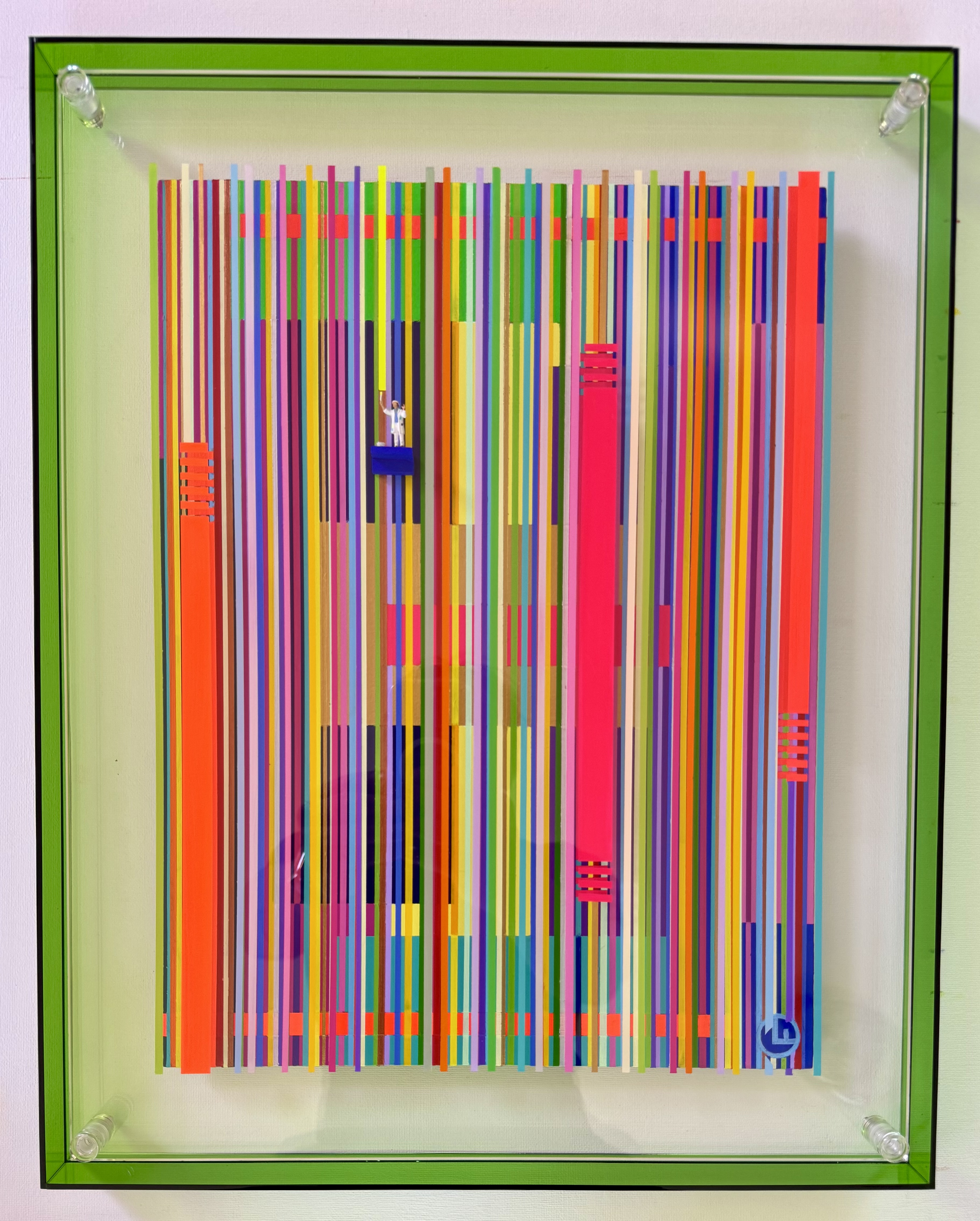 The Painter 40 x 50 green