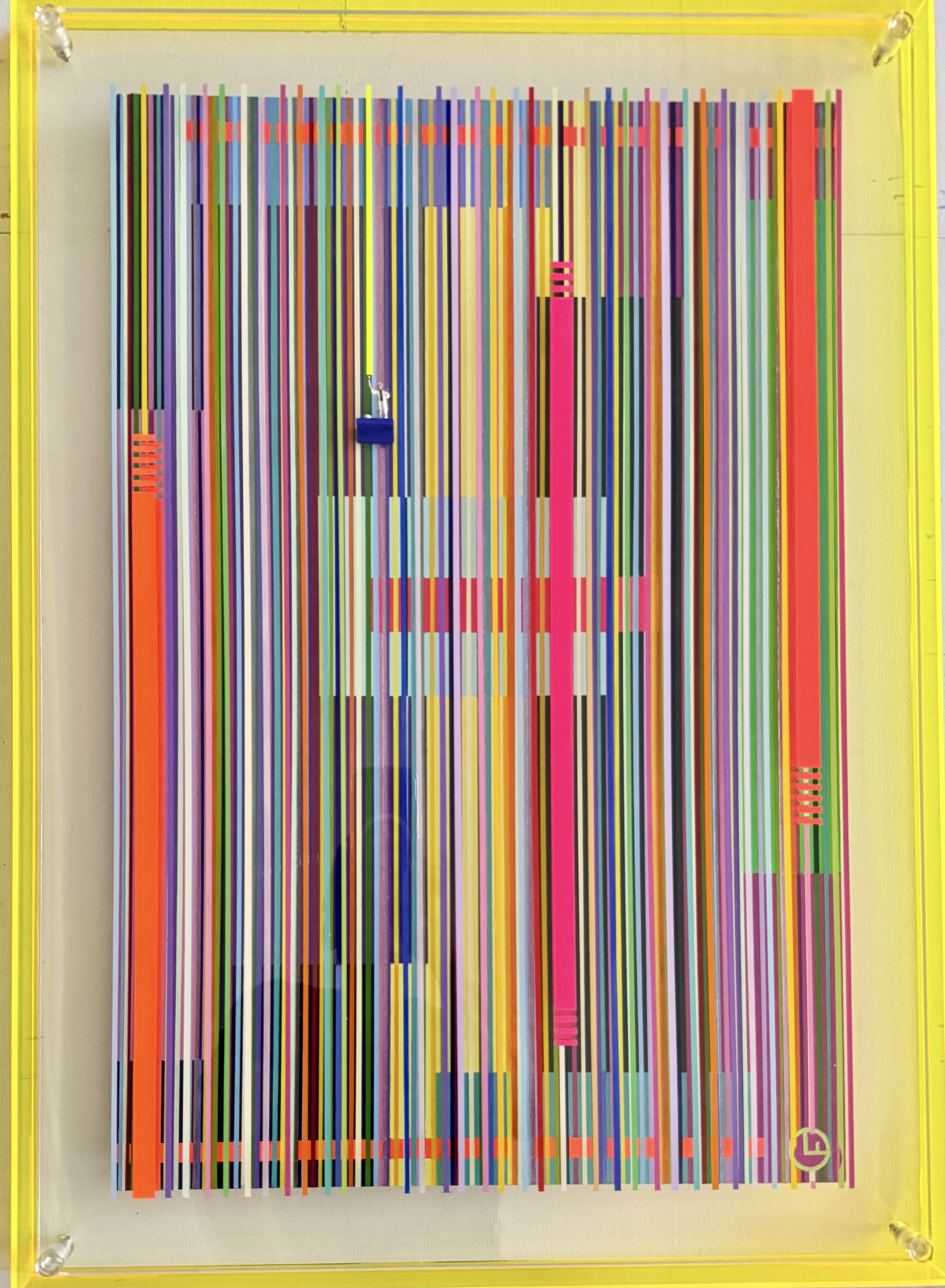 The Painter 50 x 70 yellow