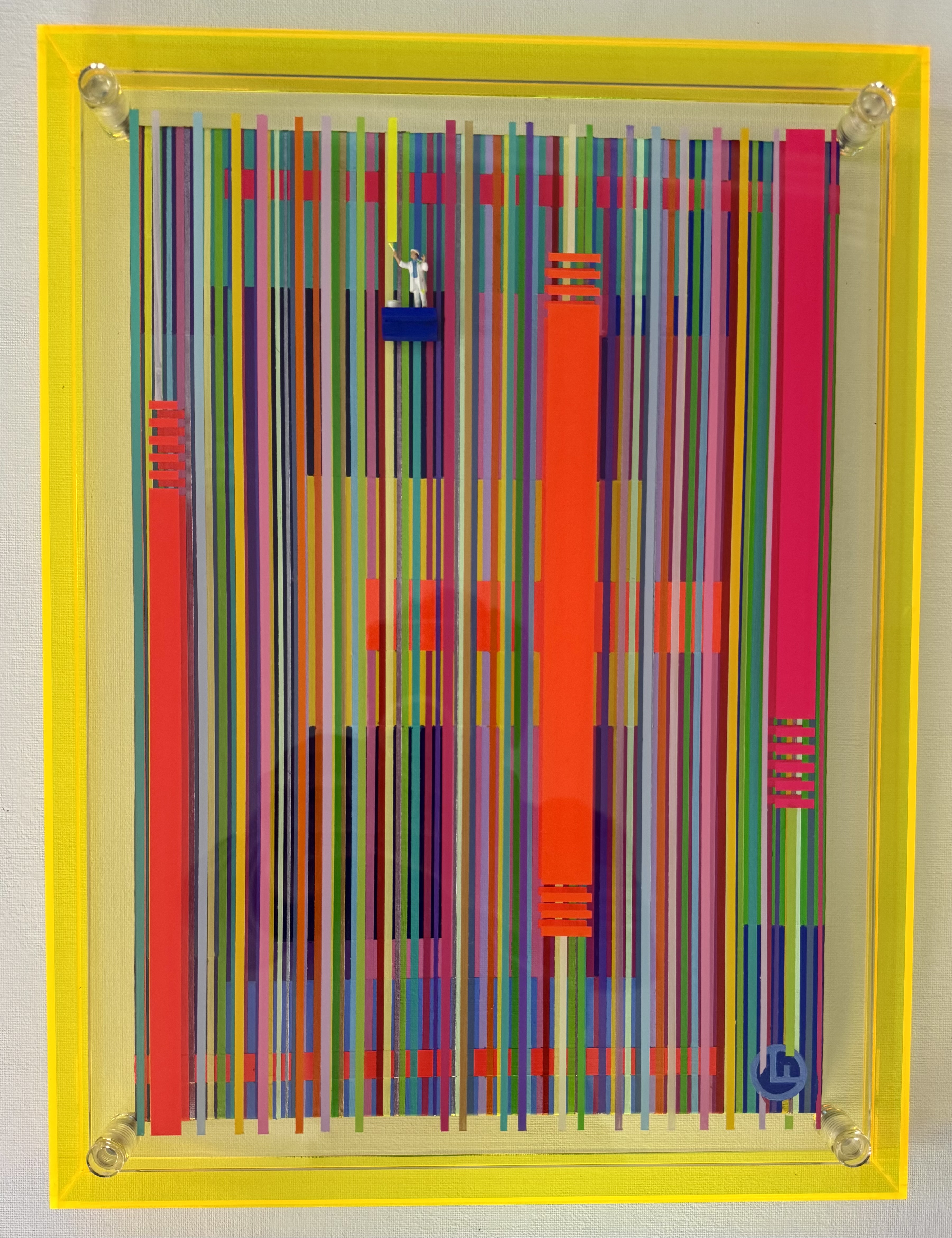 The Painter 30 x 40 cm Yellow