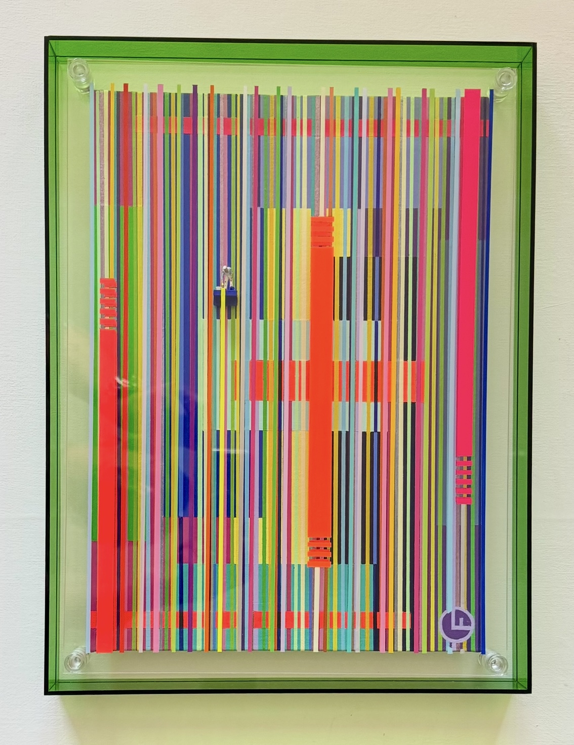 The painter 30 x 40 green