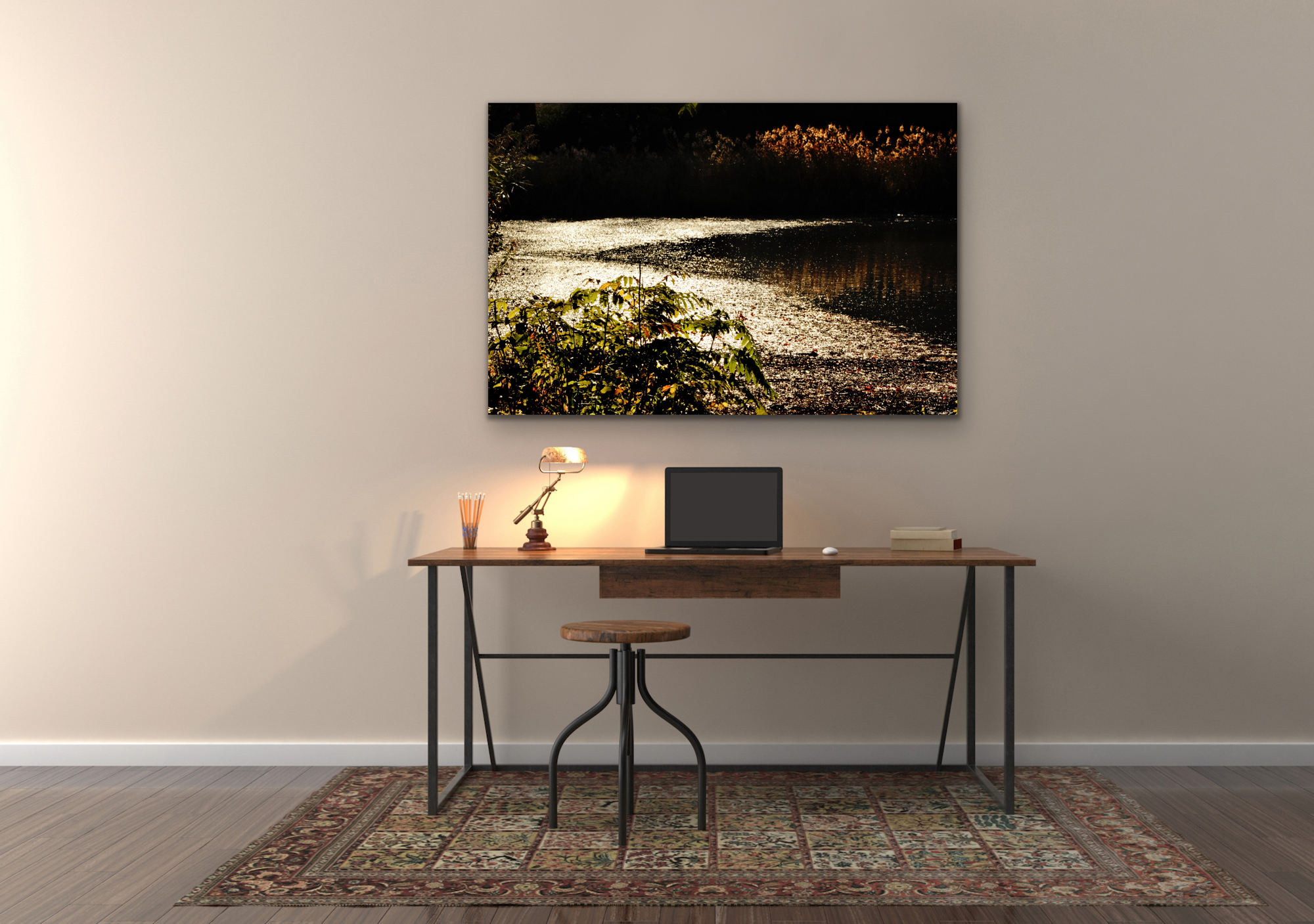 "Pad van het Licht", landschap