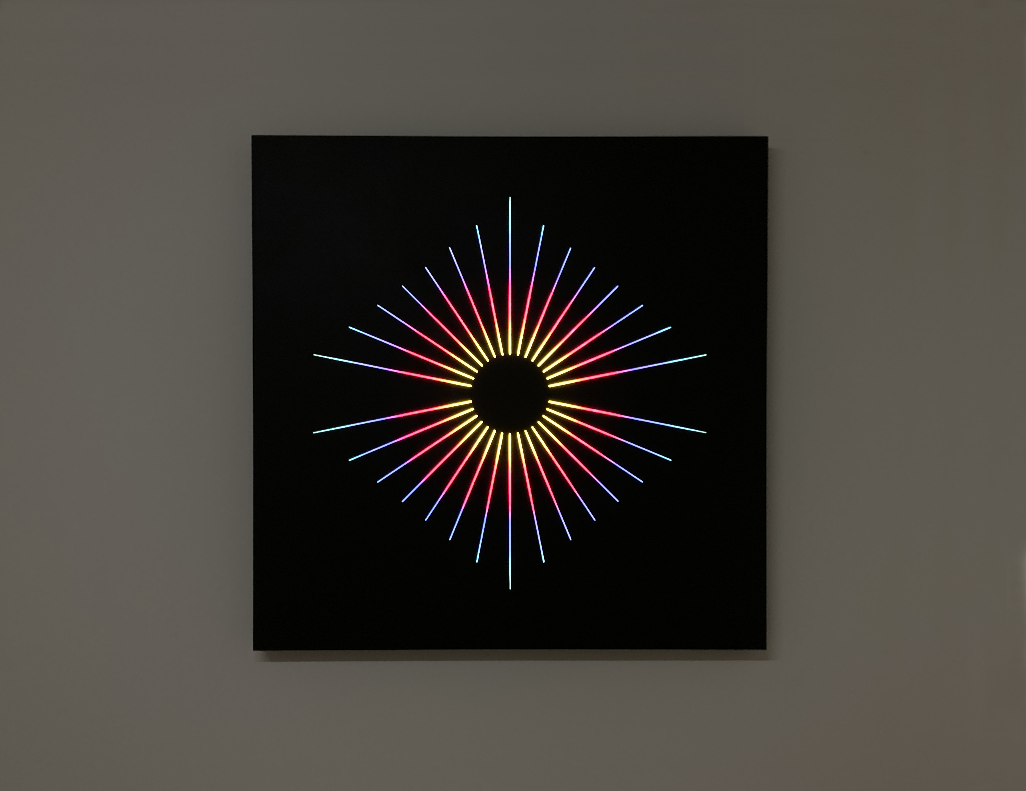 Kinetic sun rhombus (vue de face)