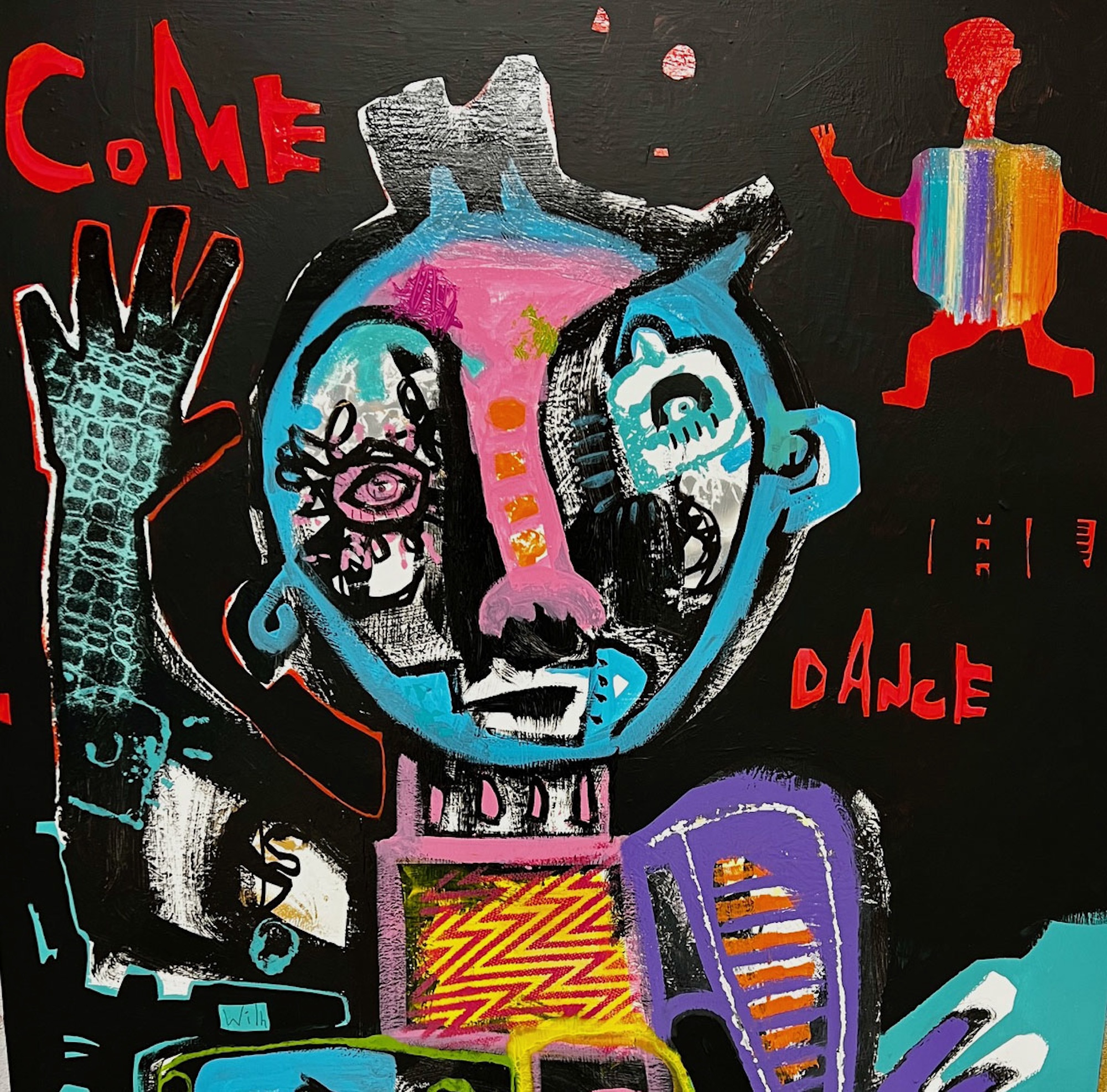 Come and dance with me into the night