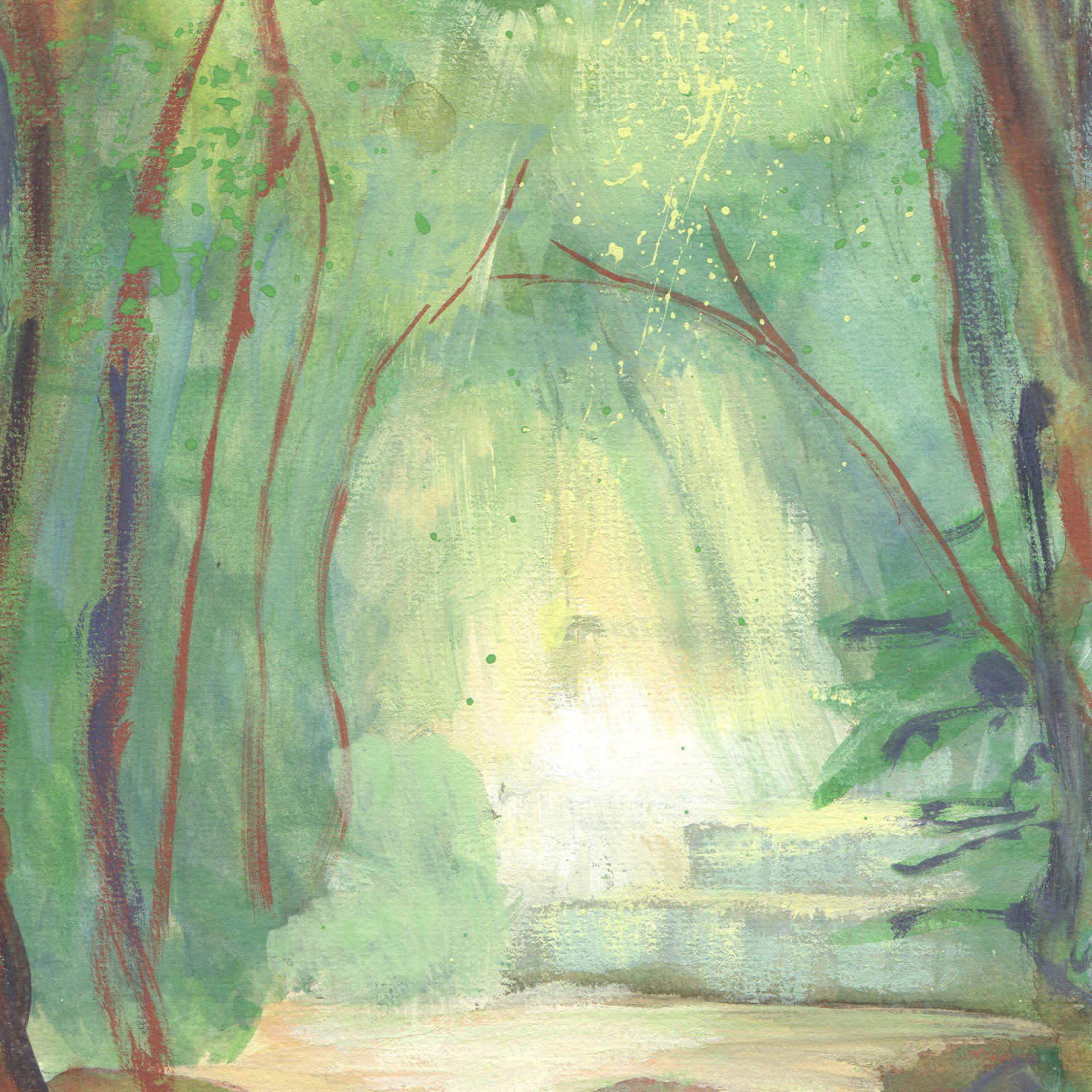 Au coeur de la forêt...un temple très ancien detail 1