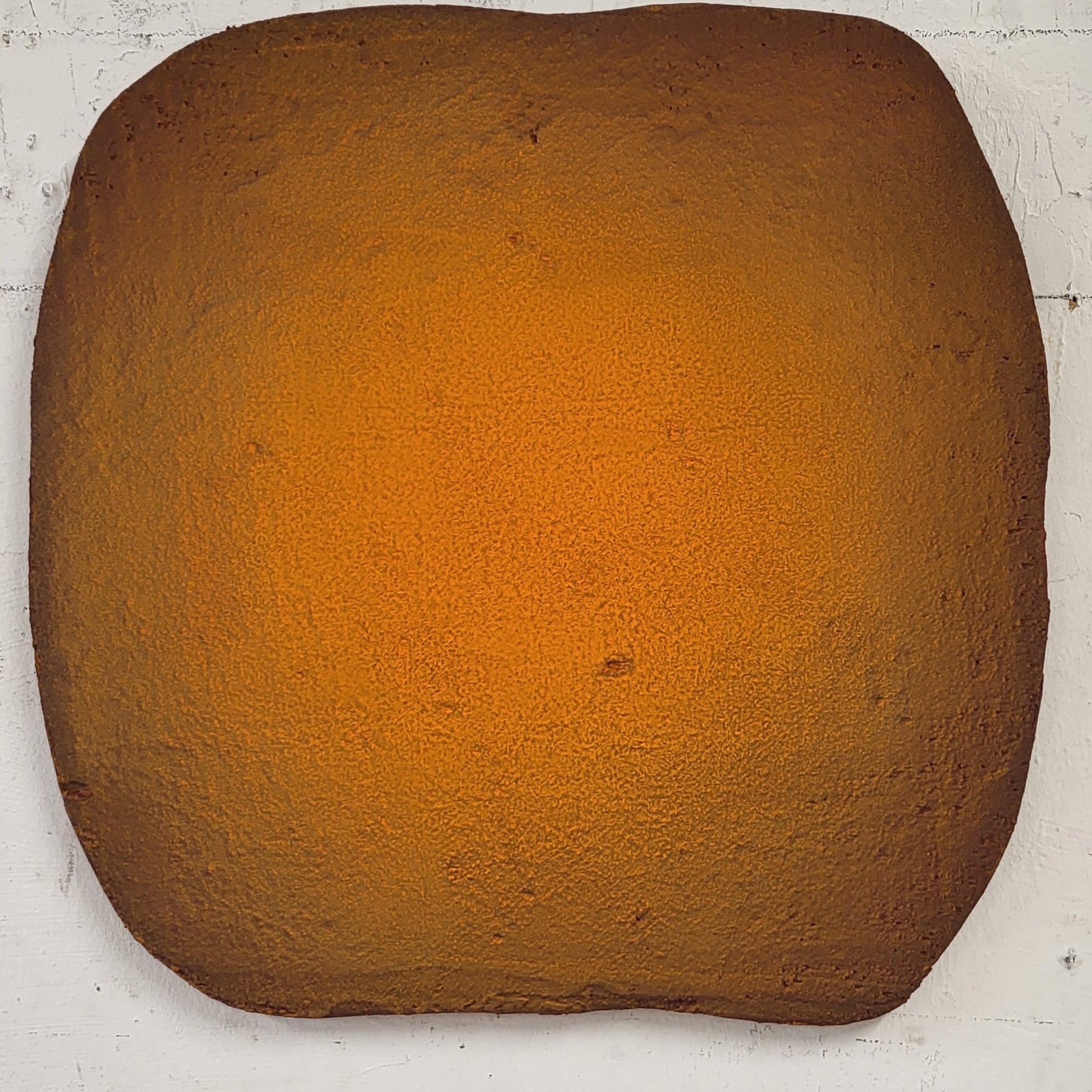 organic orange  form 37 x 37cm