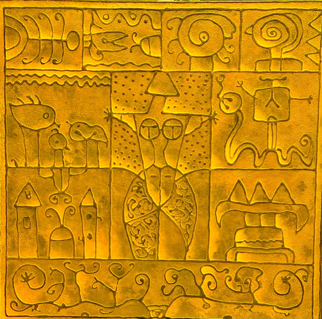 peinture ocre Edmundo Solari 