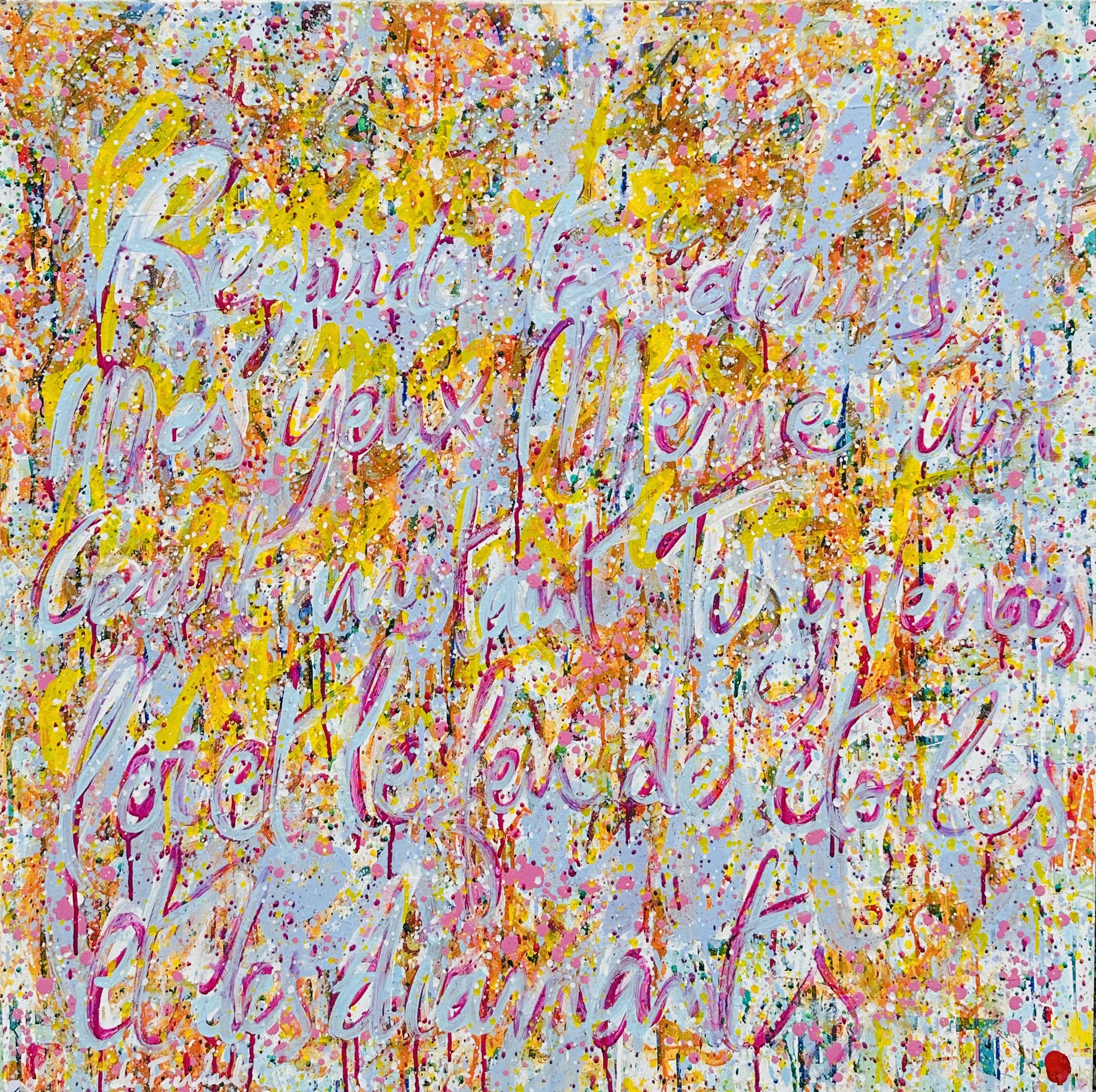 peinture abstrait poésie