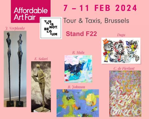 This is Not Belgium Affordable art fair brussels 2024