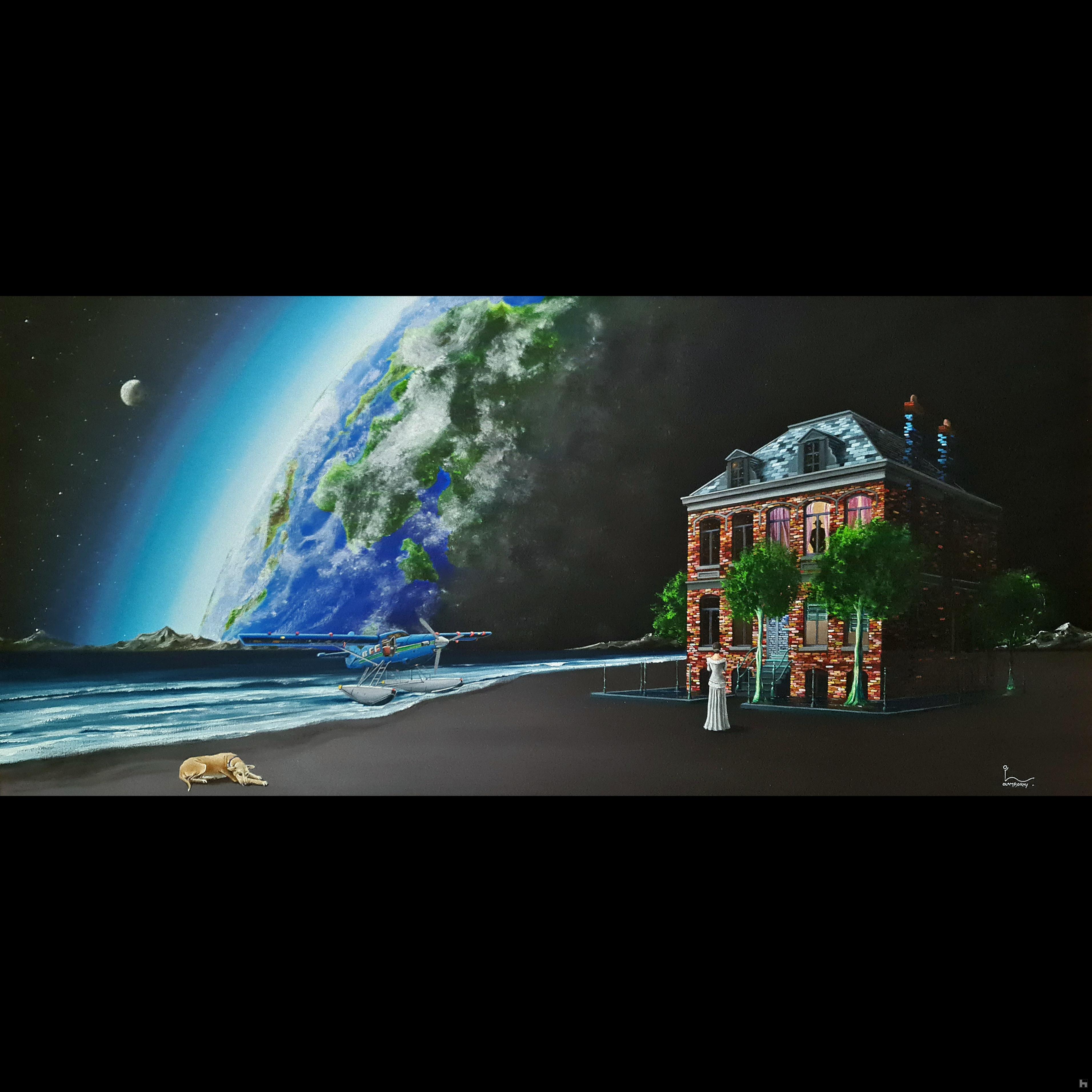 Home - Acrylic on canvas
