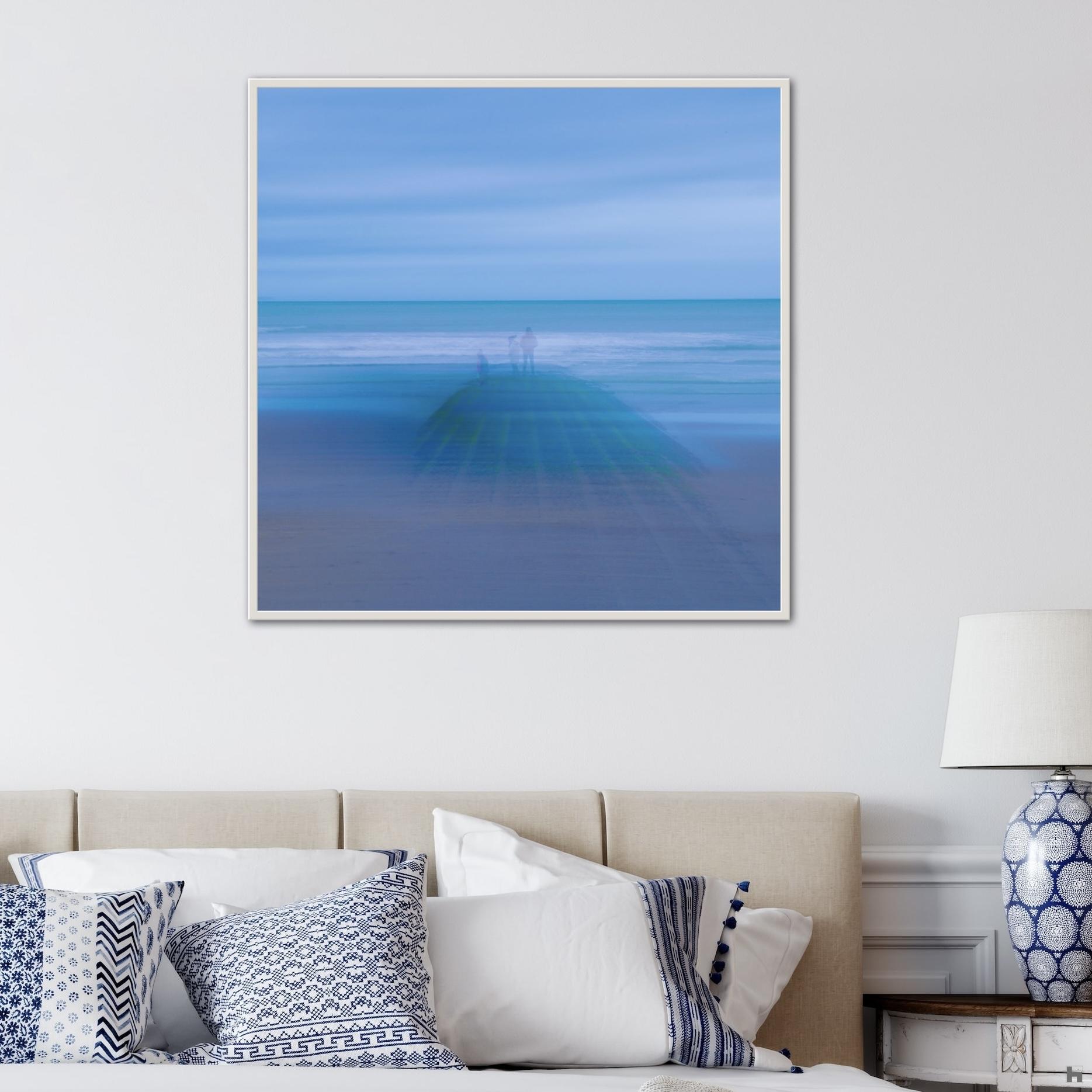 /CECI N'EST PAS UNE PEINTURE _ MER DU NORD FAMILY /diasec brillant