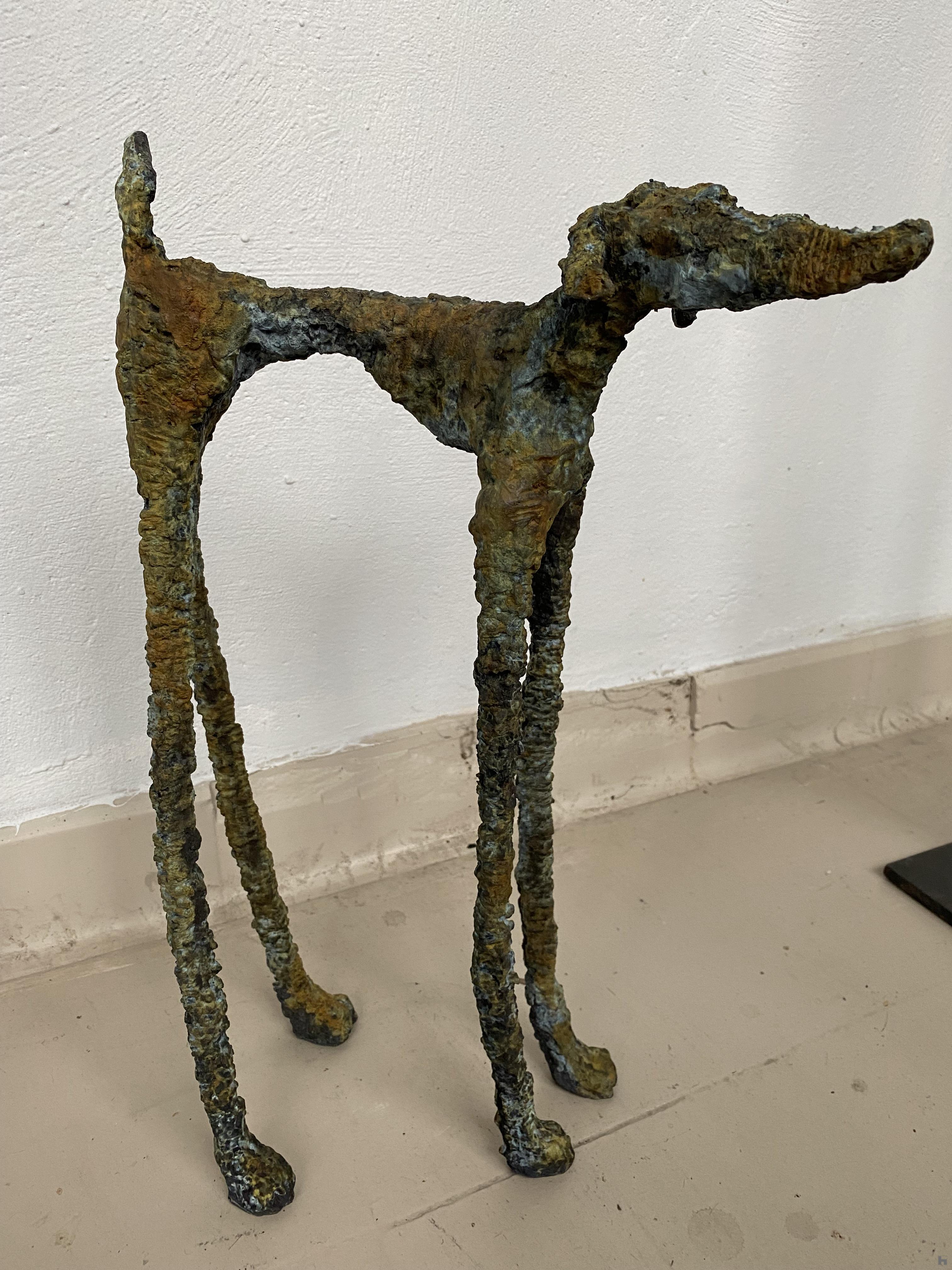 sculpture of a dog 