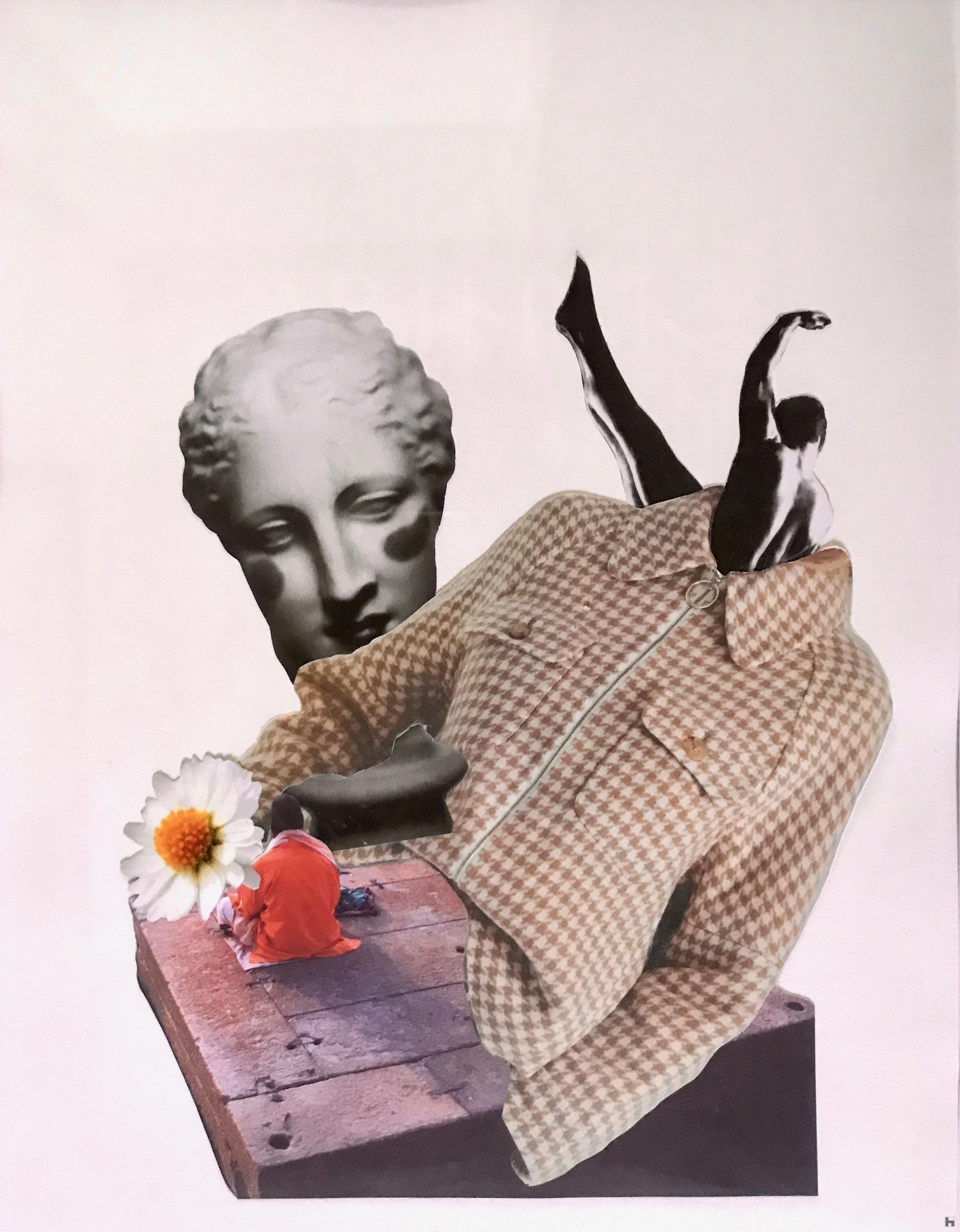 collage analogique, surréalisme, art visuel, ambiance déco