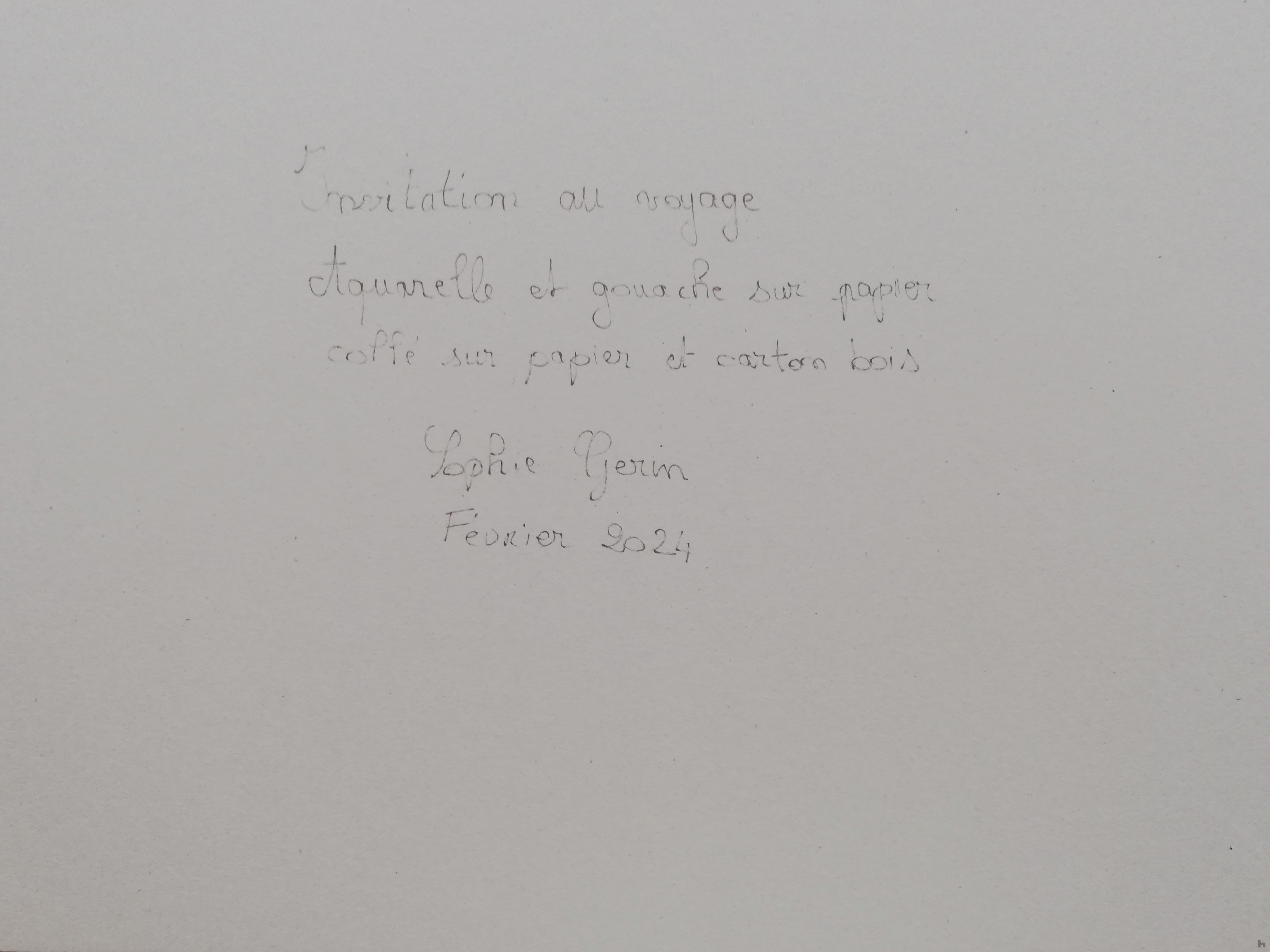 Invitation au voyage - dos