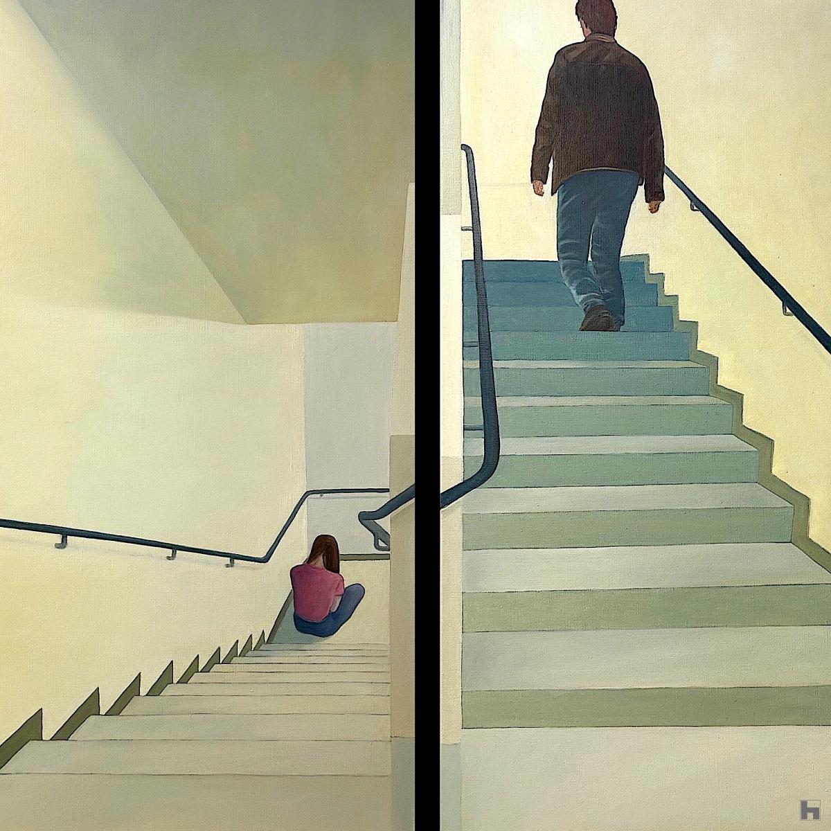 Step One • tweeluik 2 panelen van 100x80 