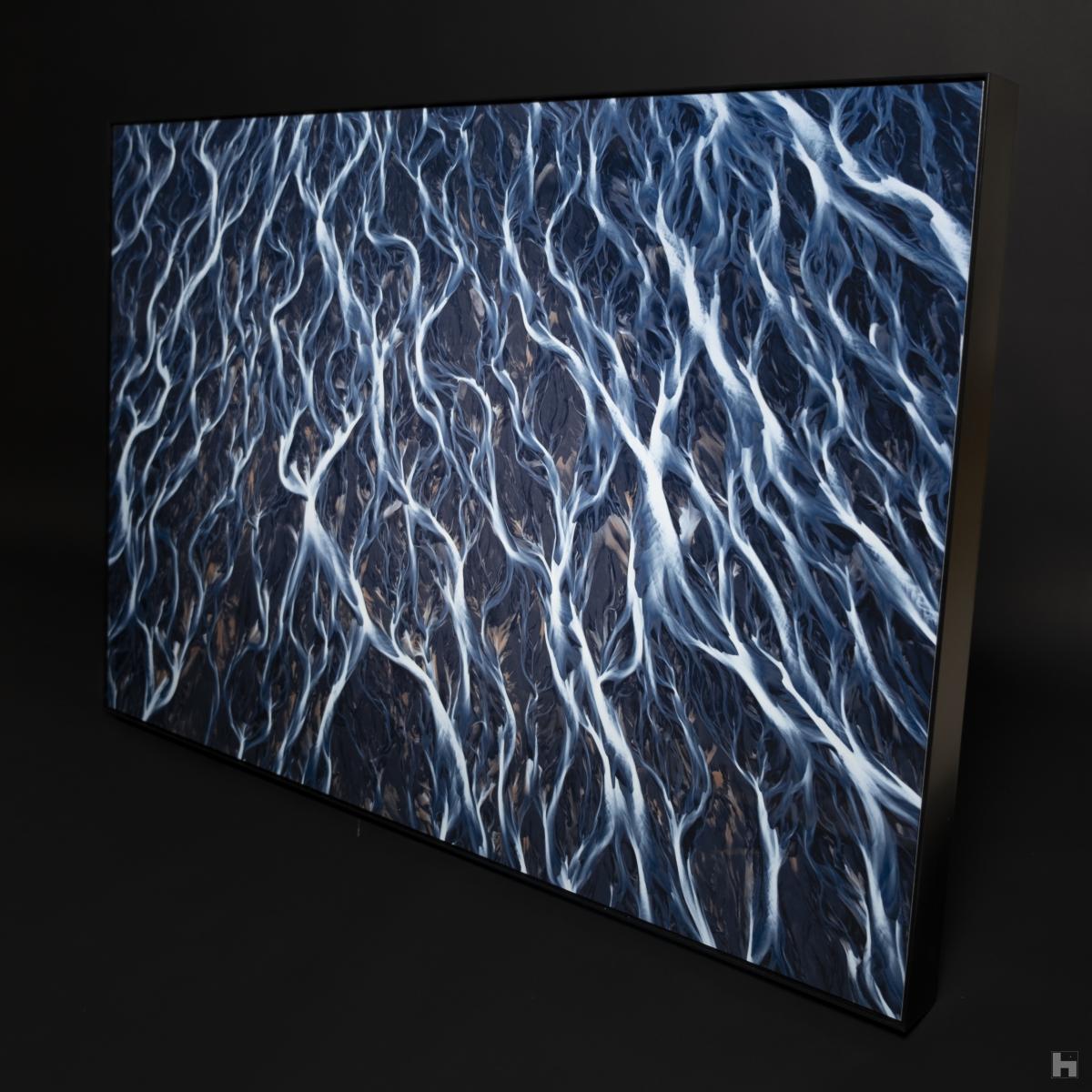 Photo du produit final sur ChromaLuxe 120x80 cm.