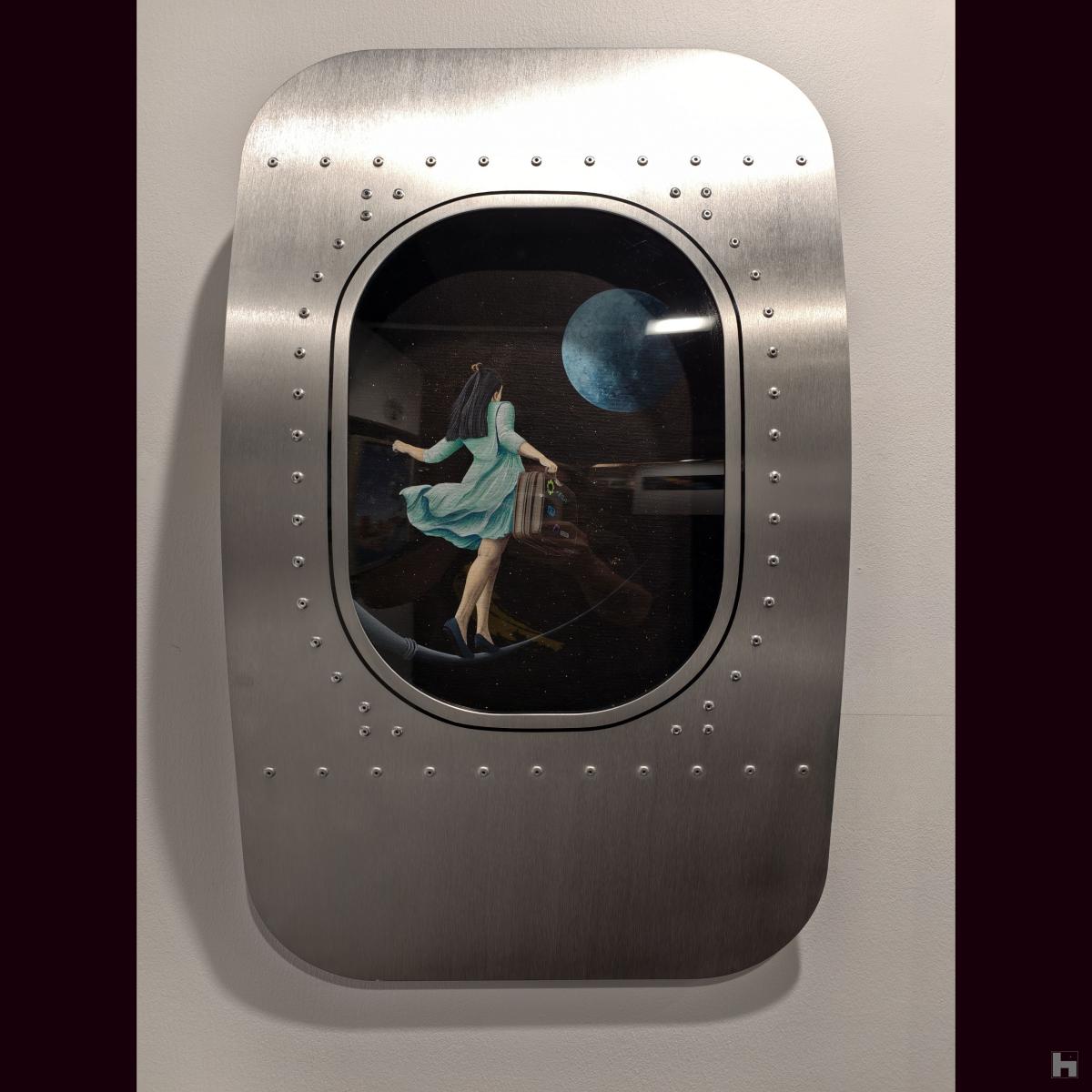 Flying High- Airplane Window