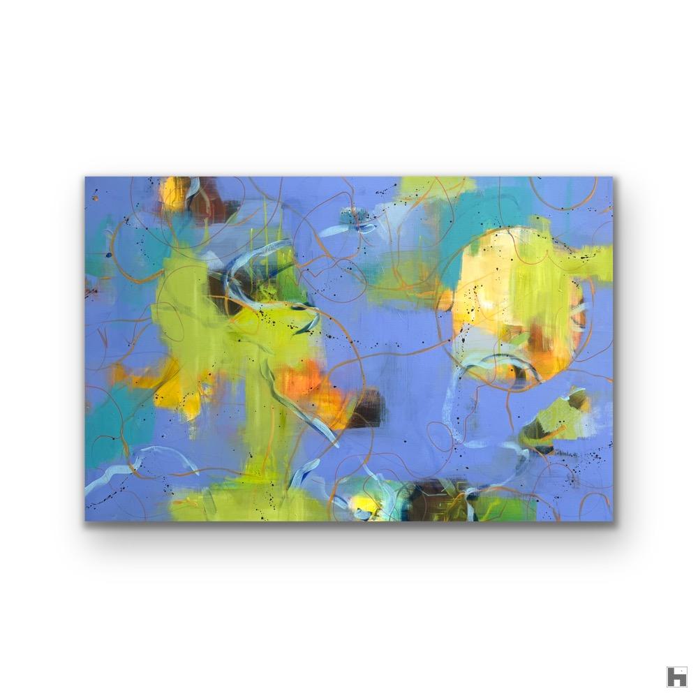 Abstract in Blue