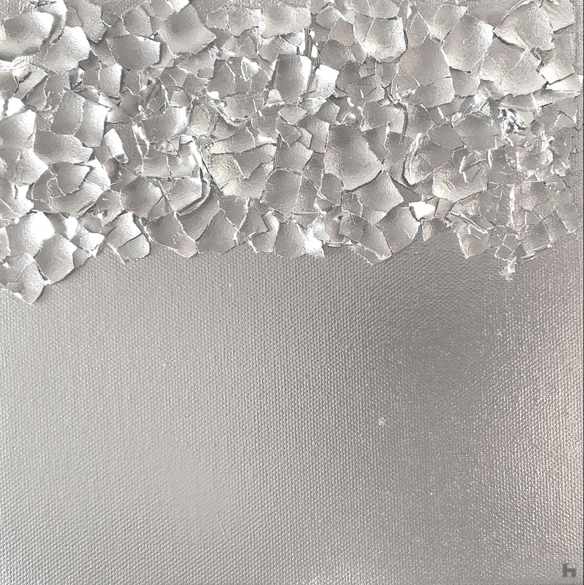 Chroom monochrome abstracte achtergrond