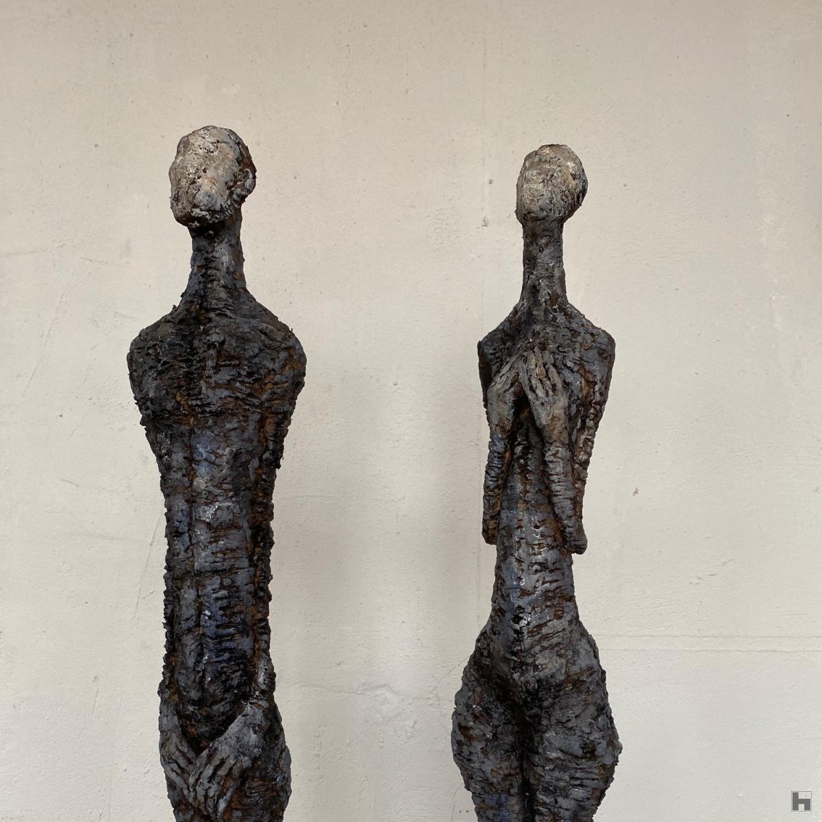 Stilte in grijs (f en m)