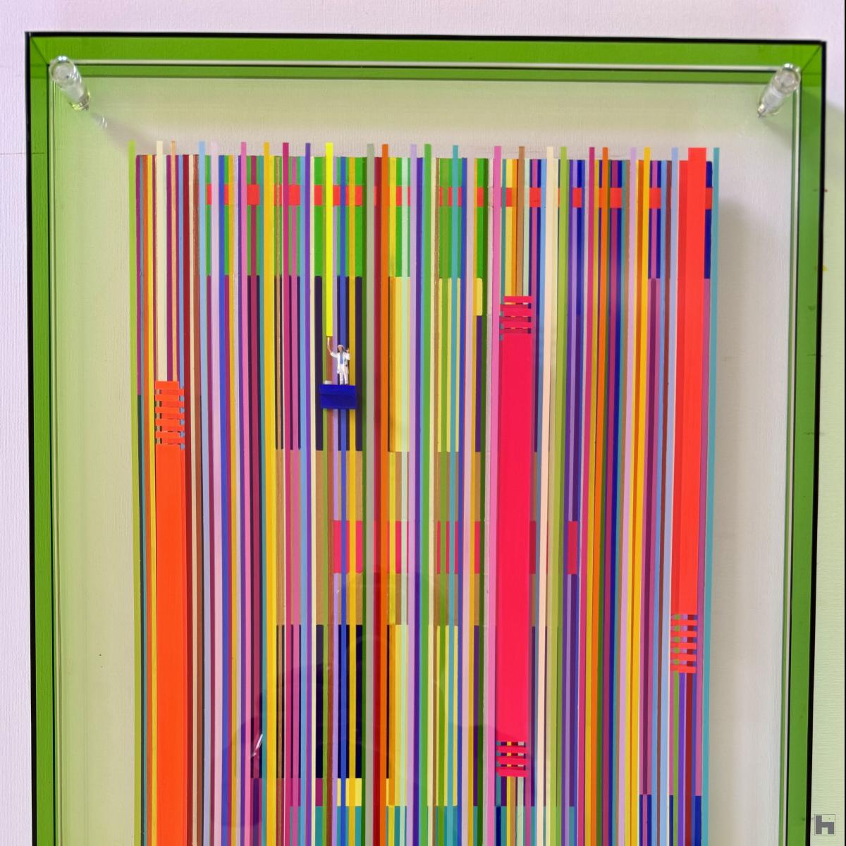 The Painter 40 x 50 green
