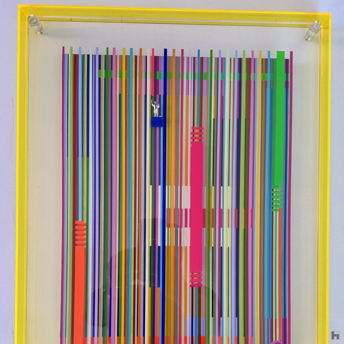 The Painter 40 x 50 yellow