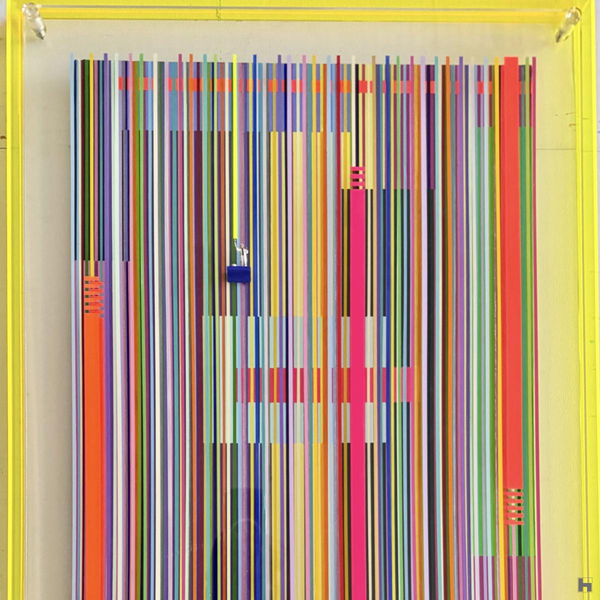 The Painter 50 x 70 yellow