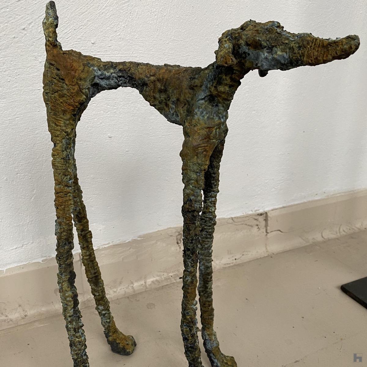 sculpture of a dog 
