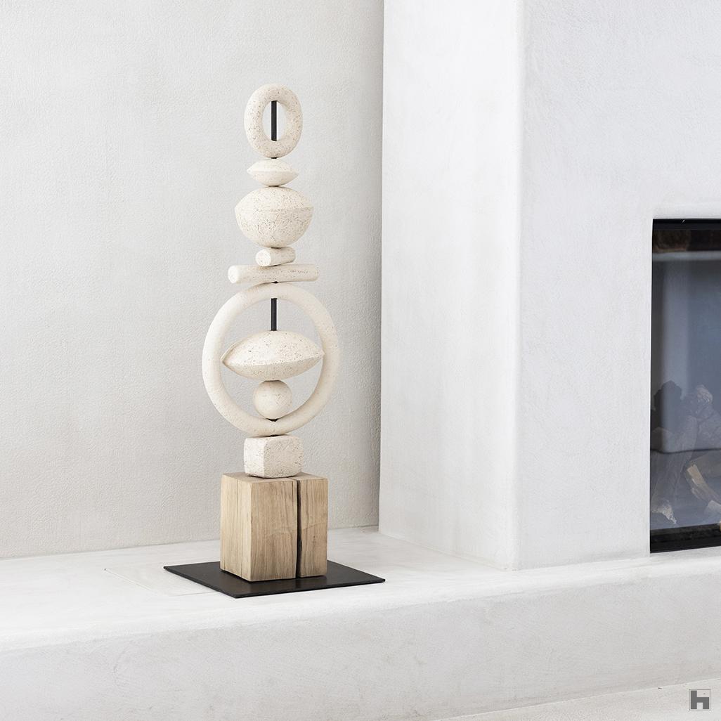 totem in ceramic