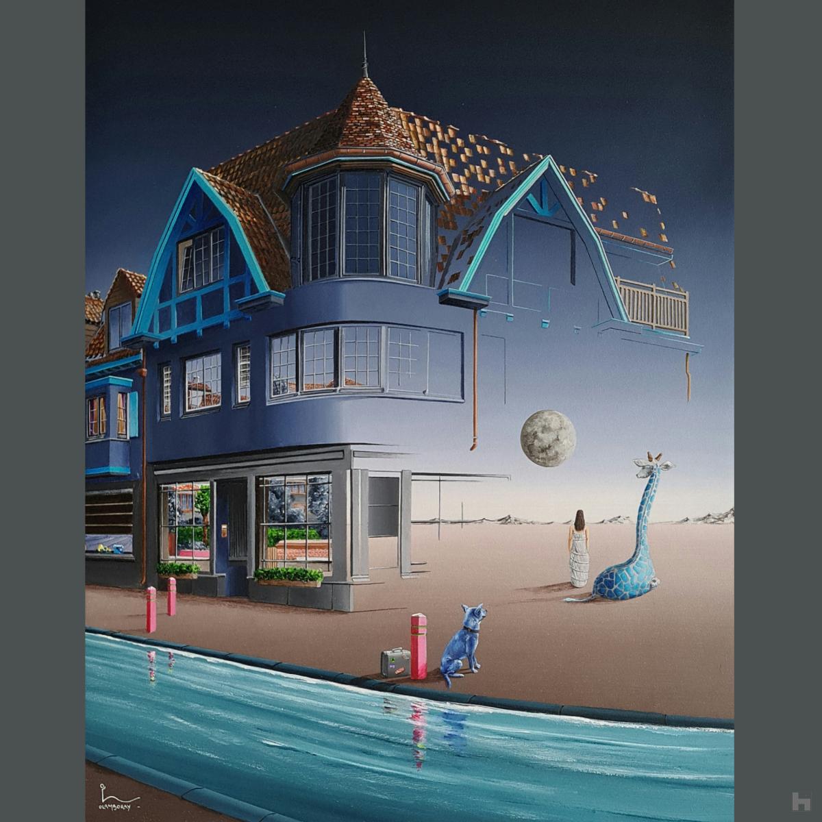 Peinture surréaliste - The Door