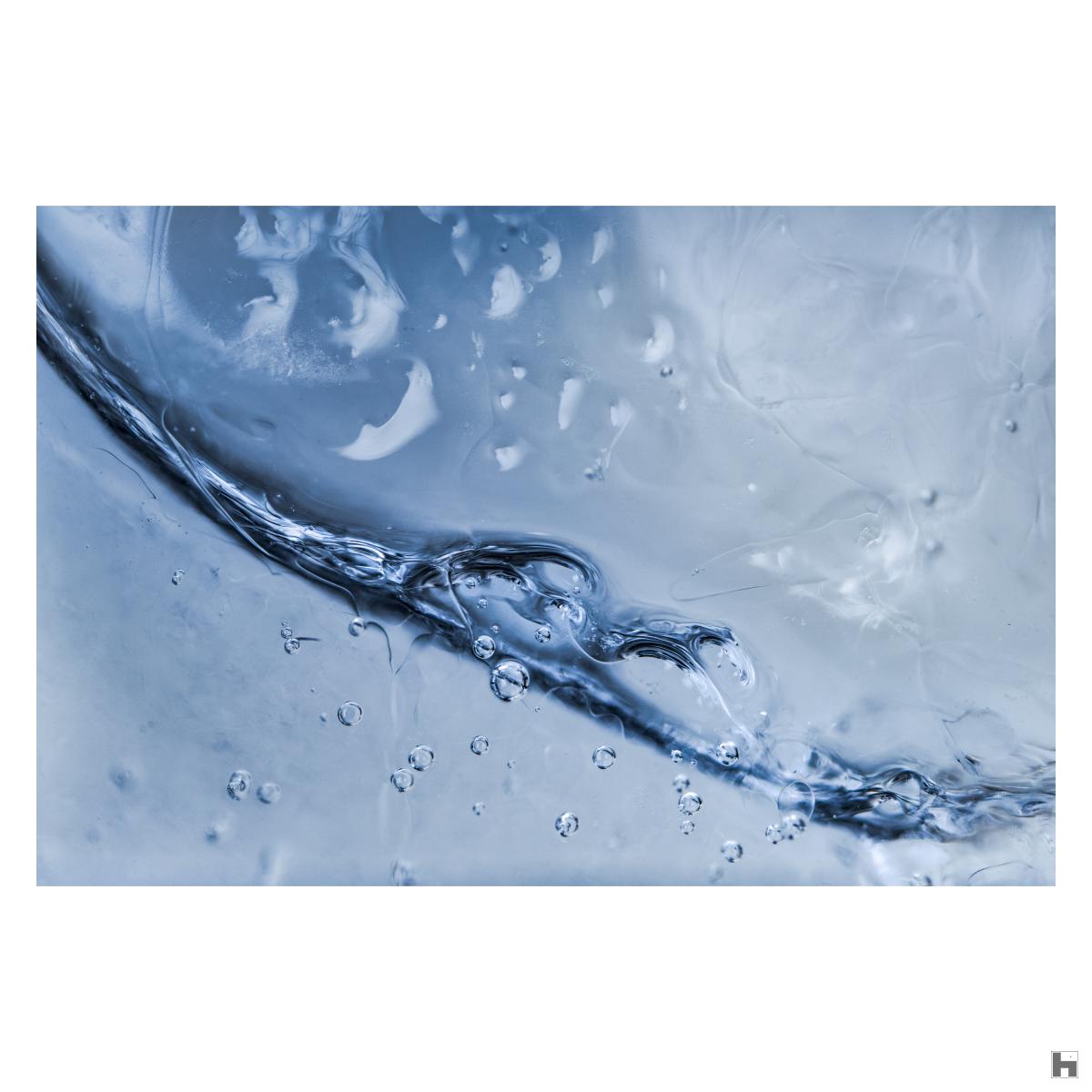 Une photo macro étonnante qui capture les détails complexes de la glace, figée dans le temps.