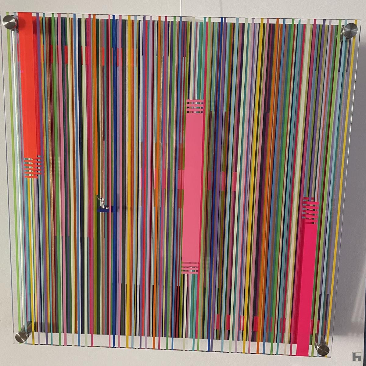 lines and plexiglass by Olivier Ameye