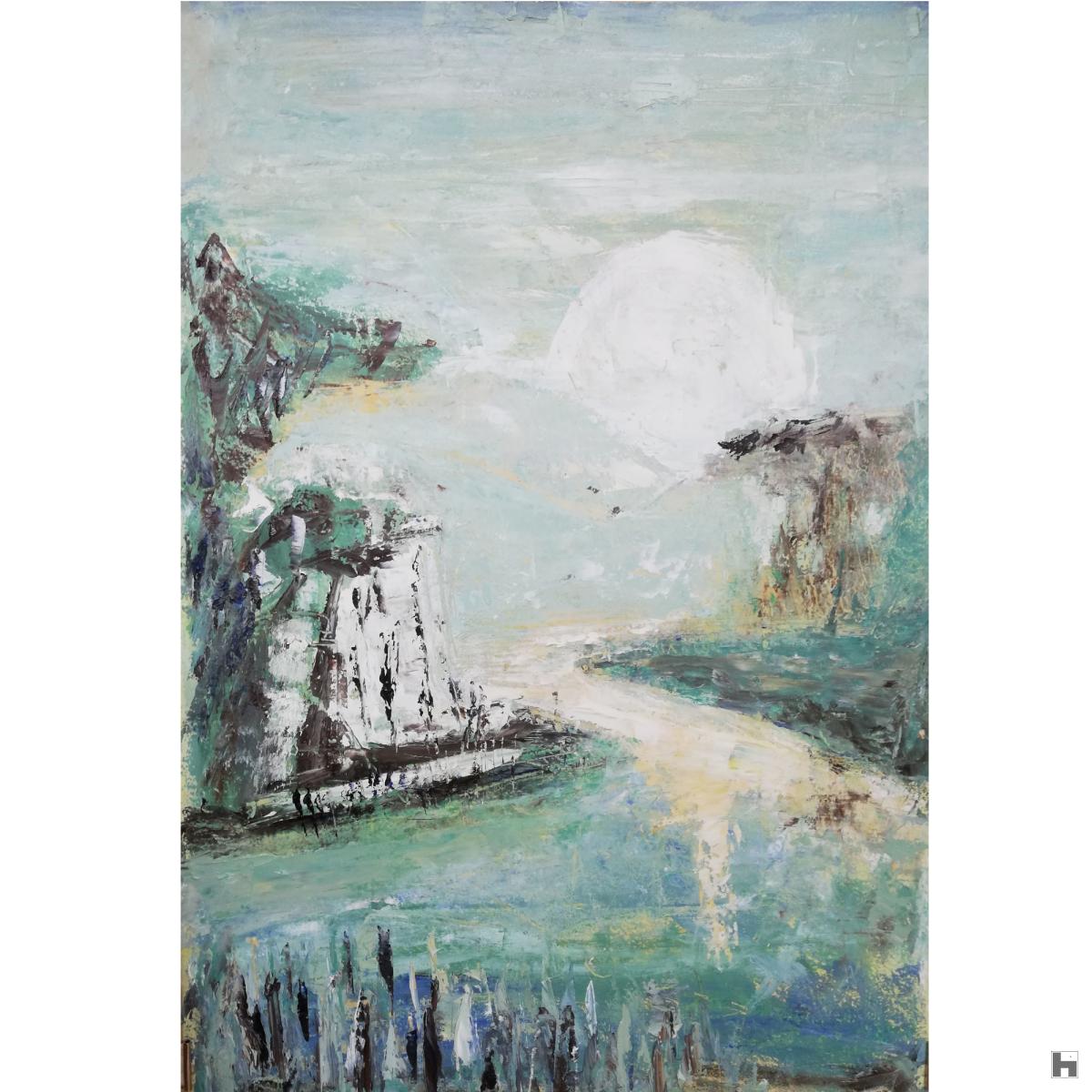 Nuits de pleine lune sur les bords de la rivière Yamuna (1)