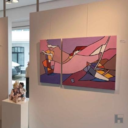 Dans la galerie 