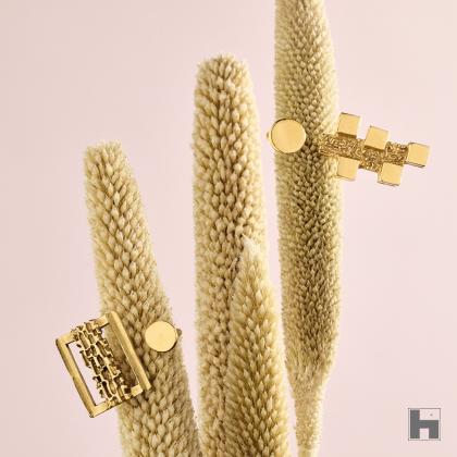 Cuff-links Collection "Cubik" Vintage cufflink ring