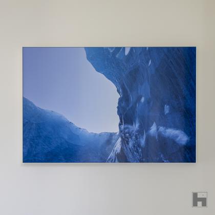 Foto Wave of ice ingelijst