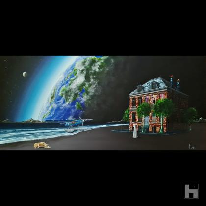Home - Acrylic on canvas