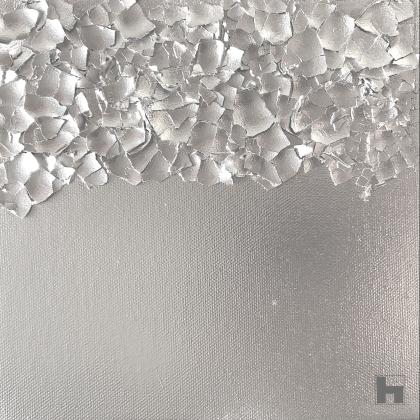 Chroom monochrome abstracte achtergrond
